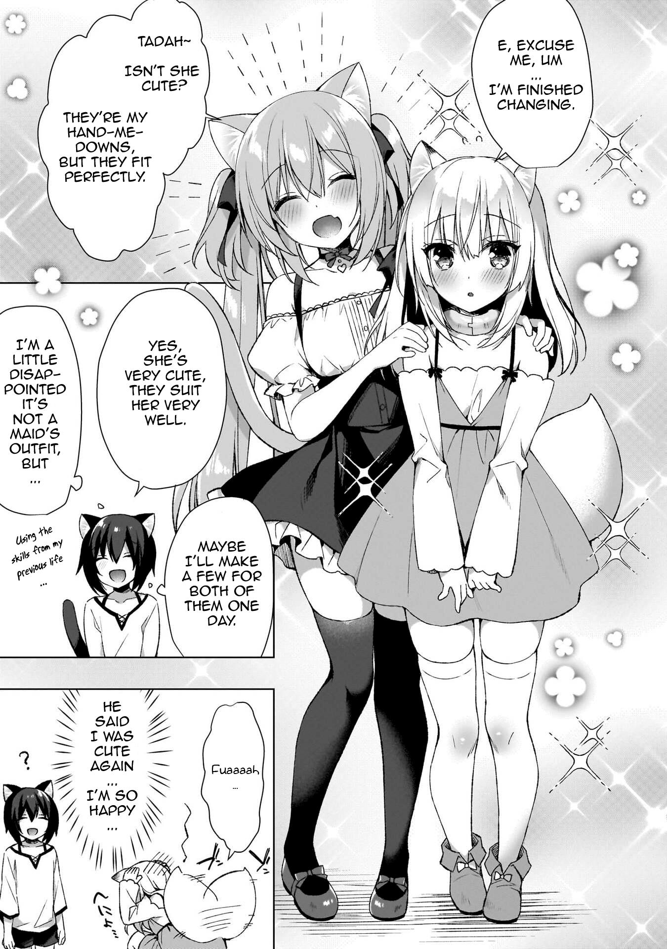 Boku No Risou No Isekai Seikatsu ~Tensei Shitara Kemomimi Musume Darake No Sekai De Harem Ni~ - Vol.1 Chapter 3: Slave Girl