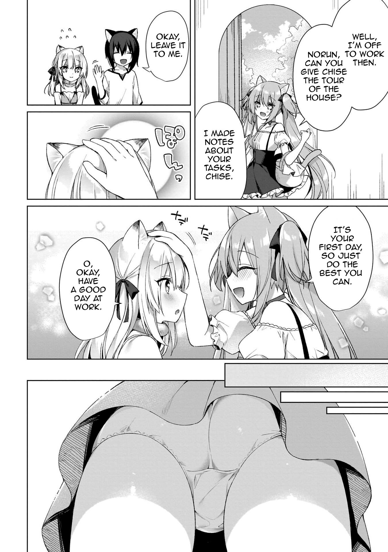 Boku No Risou No Isekai Seikatsu ~Tensei Shitara Kemomimi Musume Darake No Sekai De Harem Ni~ - Vol.1 Chapter 3: Slave Girl