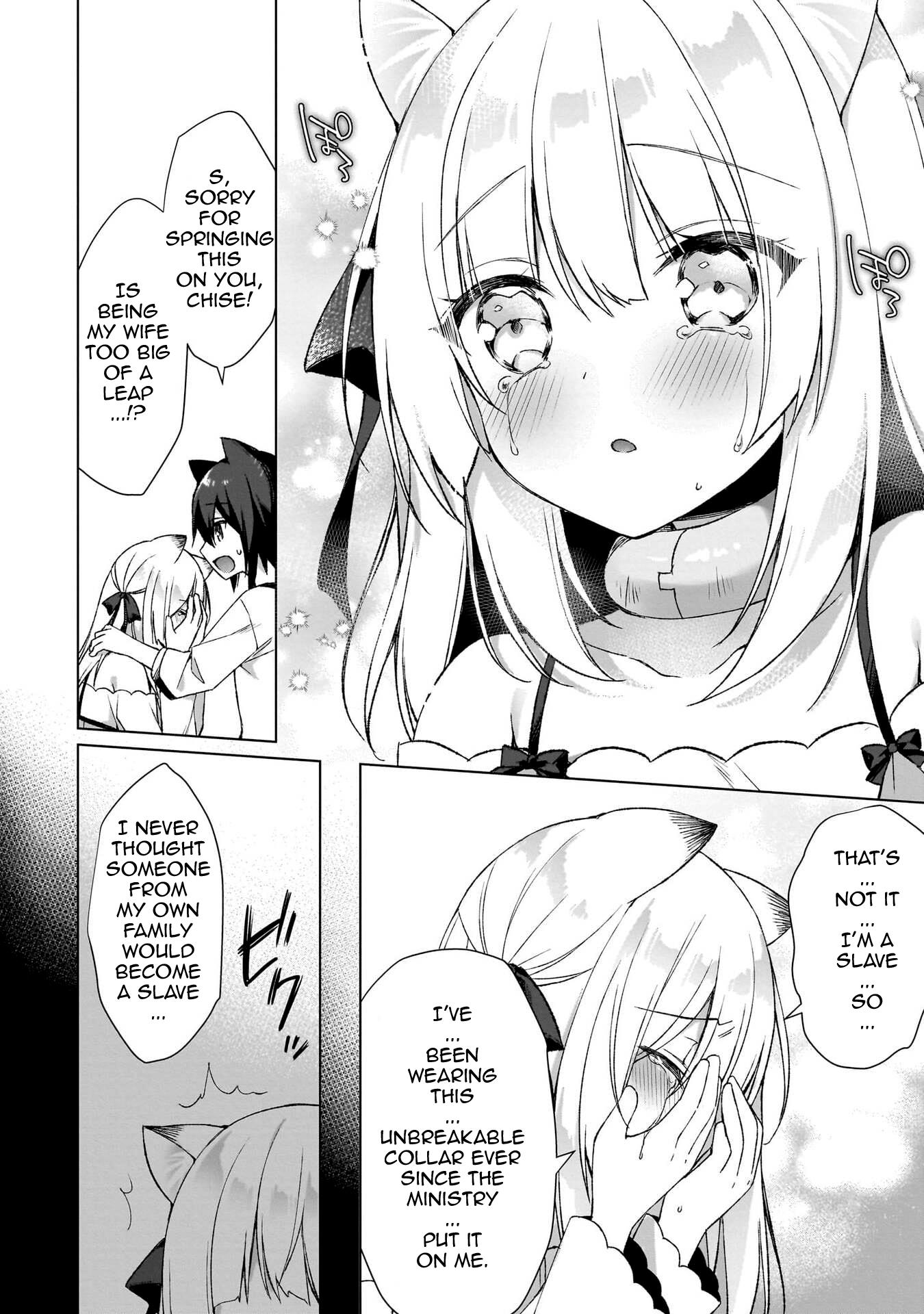 Boku No Risou No Isekai Seikatsu ~Tensei Shitara Kemomimi Musume Darake No Sekai De Harem Ni~ - Vol.1 Chapter 3: Slave Girl