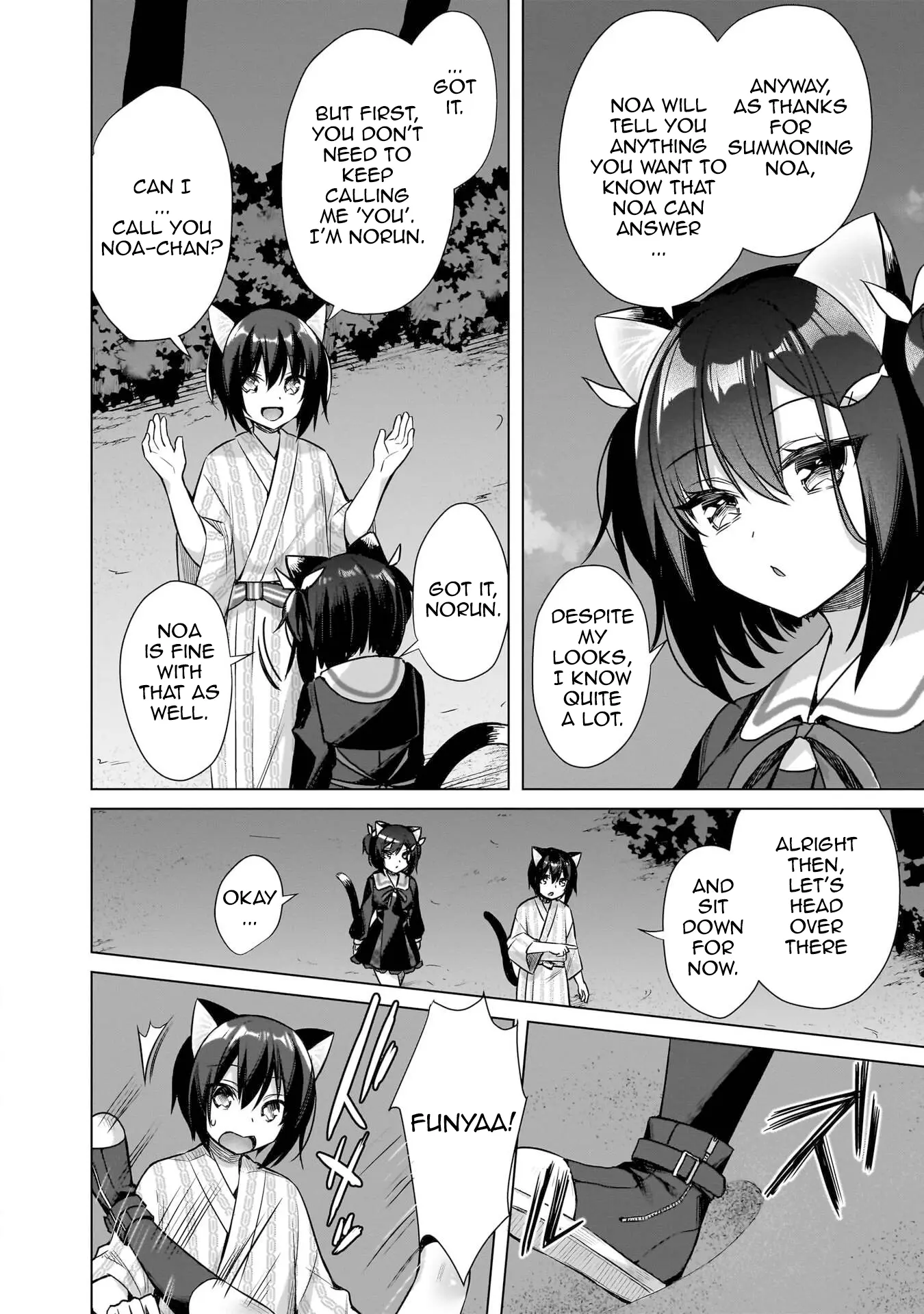 Boku No Risou No Isekai Seikatsu ~Tensei Shitara Kemomimi Musume Darake No Sekai De Harem Ni~ - Vol.2 Chapter 11: The Name Of The Girl I Summoned...