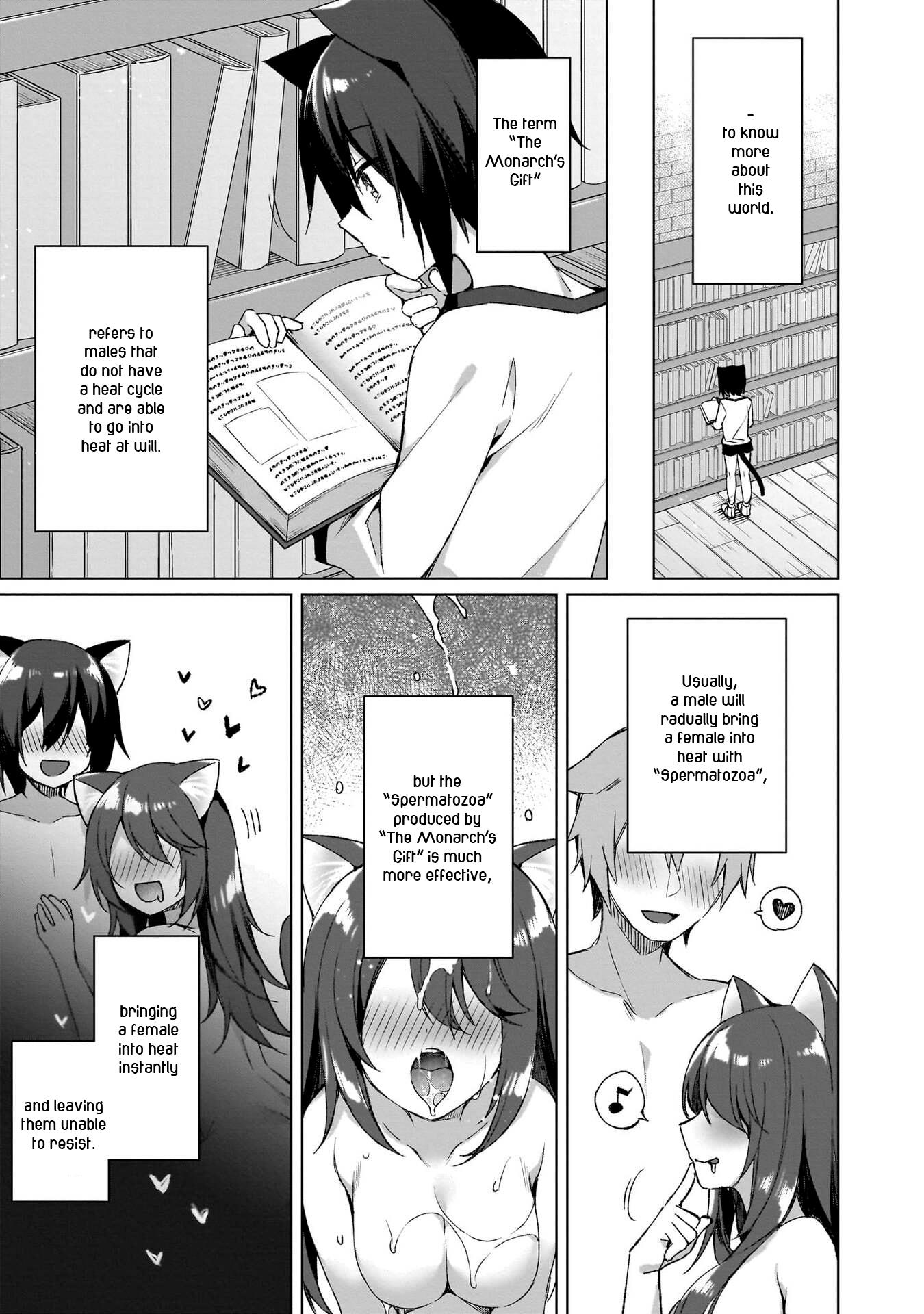 Boku No Risou No Isekai Seikatsu ~Tensei Shitara Kemomimi Musume Darake No Sekai De Harem Ni~ - Vol.1 Chapter 2: "The Monarch's Gift"