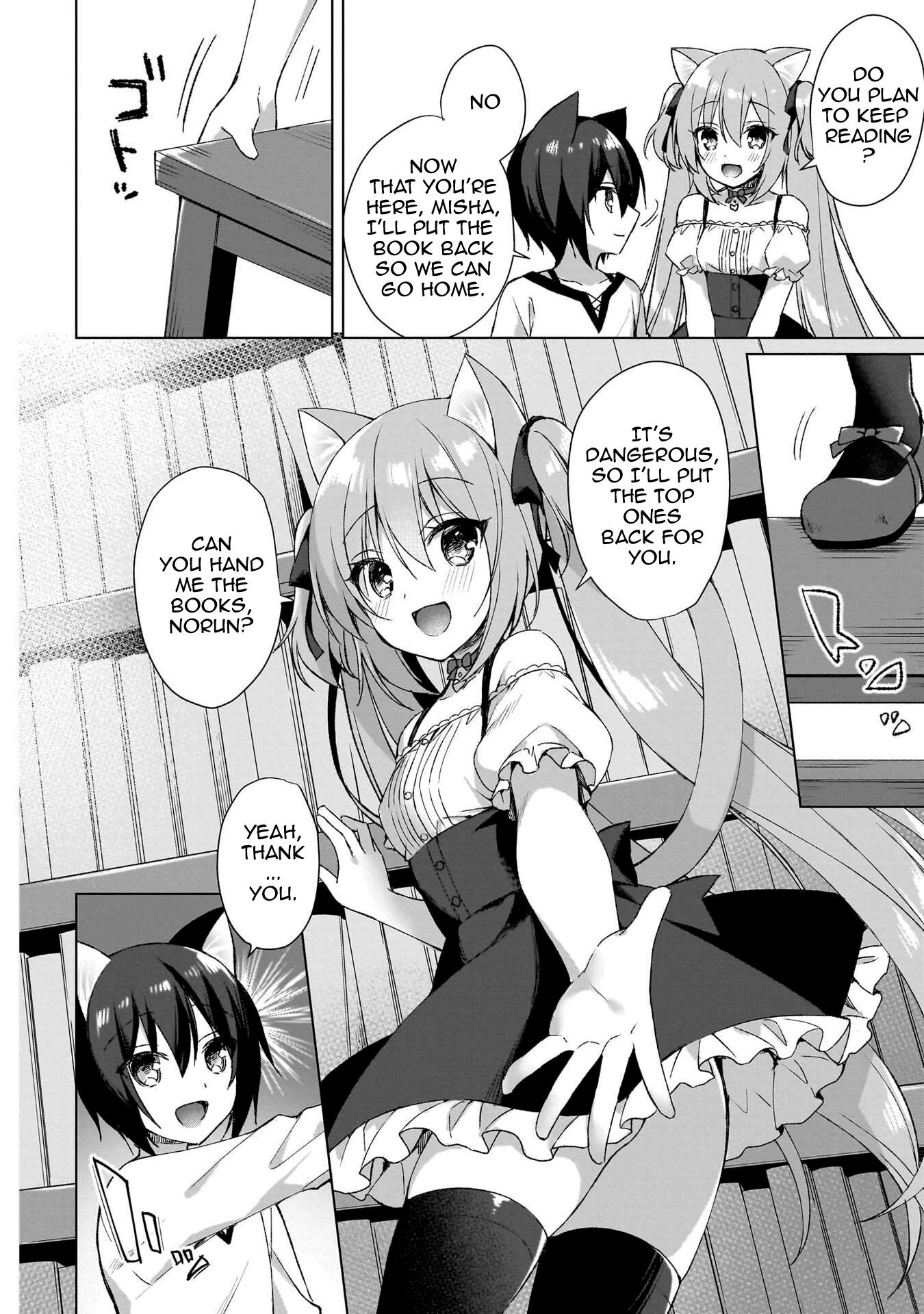 Boku No Risou No Isekai Seikatsu ~Tensei Shitara Kemomimi Musume Darake No Sekai De Harem Ni~ - Vol.1 Chapter 2: "The Monarch's Gift"