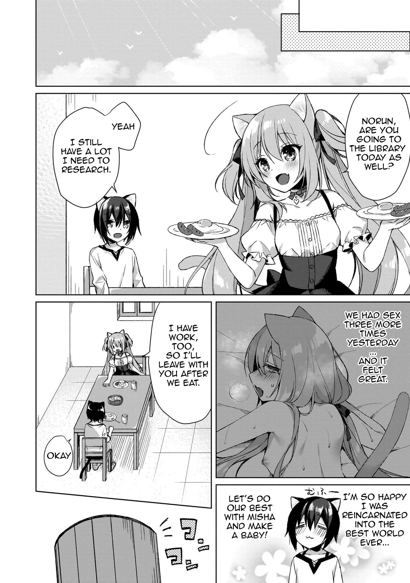 Boku No Risou No Isekai Seikatsu ~Tensei Shitara Kemomimi Musume Darake No Sekai De Harem Ni~ - Vol.1 Chapter 2: "The Monarch's Gift"