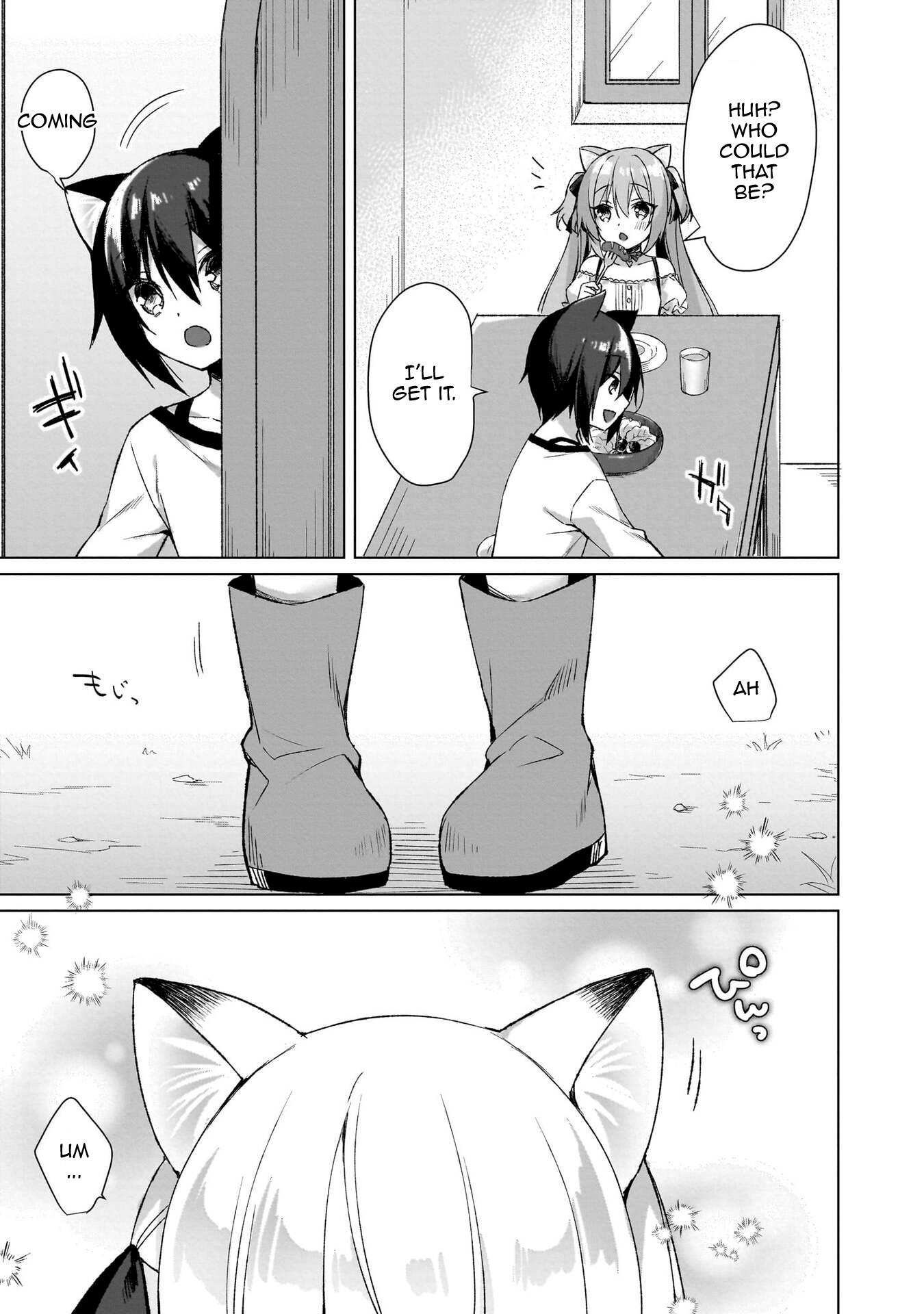 Boku No Risou No Isekai Seikatsu ~Tensei Shitara Kemomimi Musume Darake No Sekai De Harem Ni~ - Vol.1 Chapter 2: "The Monarch's Gift"