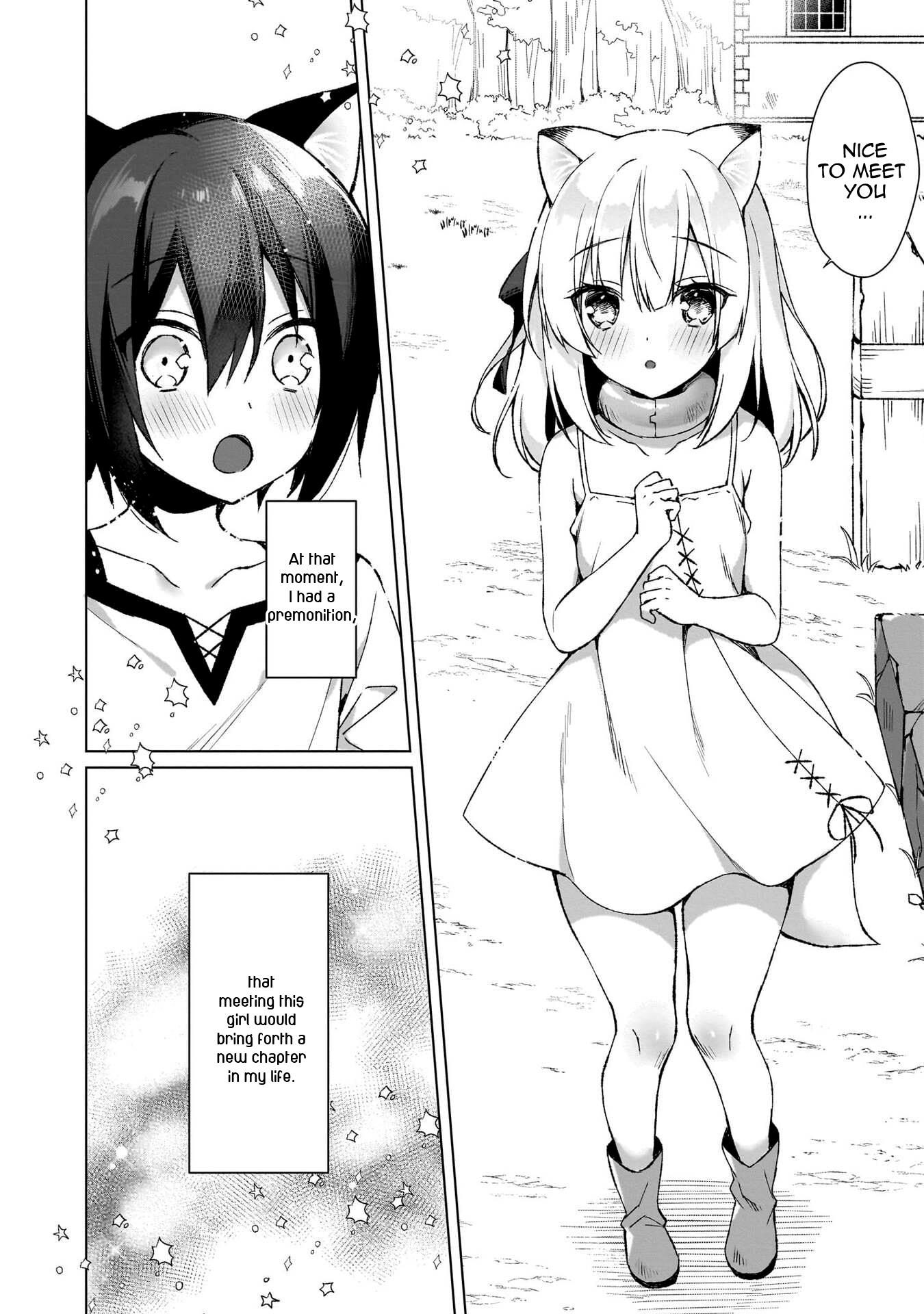 Boku No Risou No Isekai Seikatsu ~Tensei Shitara Kemomimi Musume Darake No Sekai De Harem Ni~ - Vol.1 Chapter 2: "The Monarch's Gift"