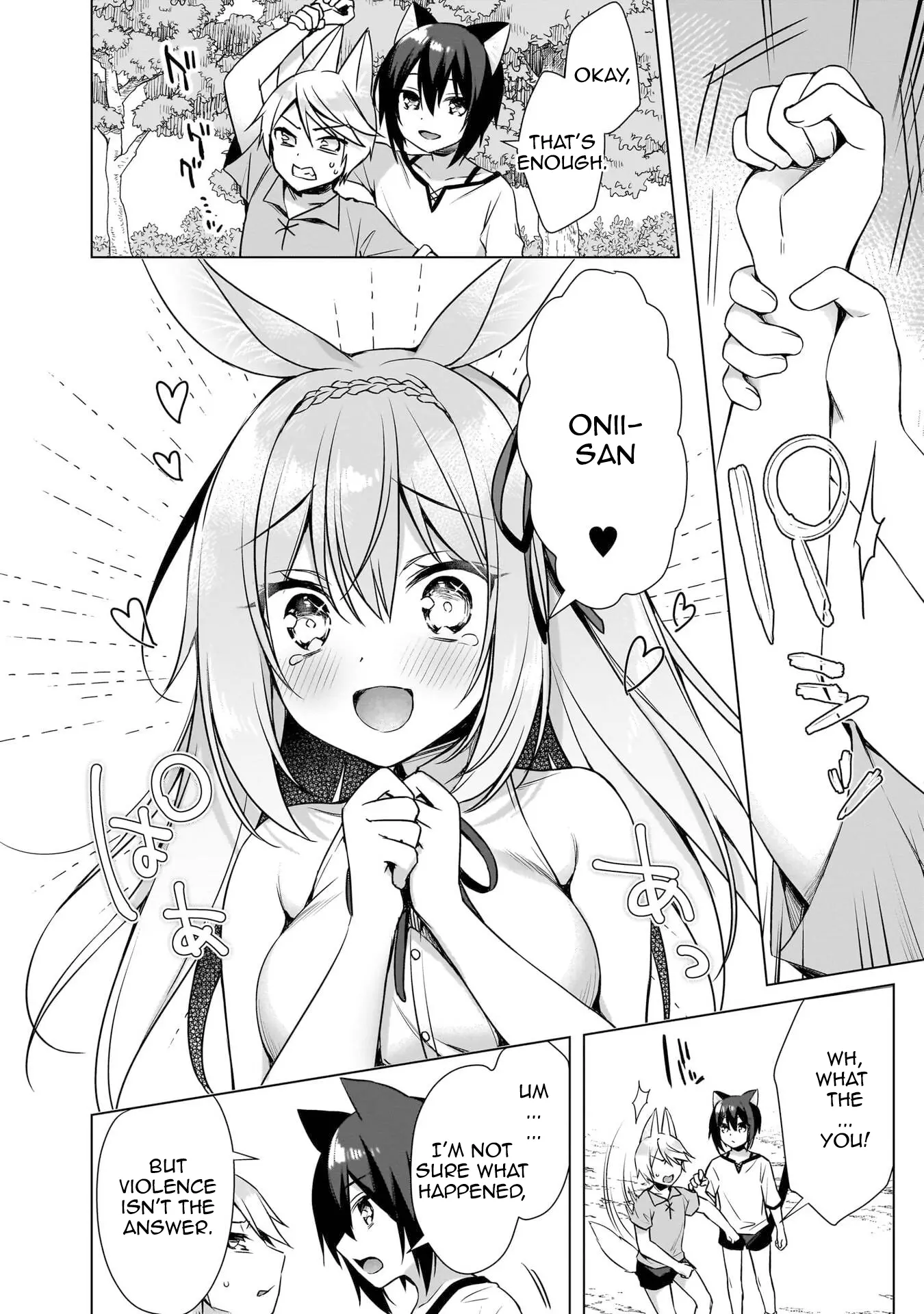 Boku No Risou No Isekai Seikatsu ~Tensei Shitara Kemomimi Musume Darake No Sekai De Harem Ni~ - Vol.2 Chapter 7: The Rabbit's First Time...