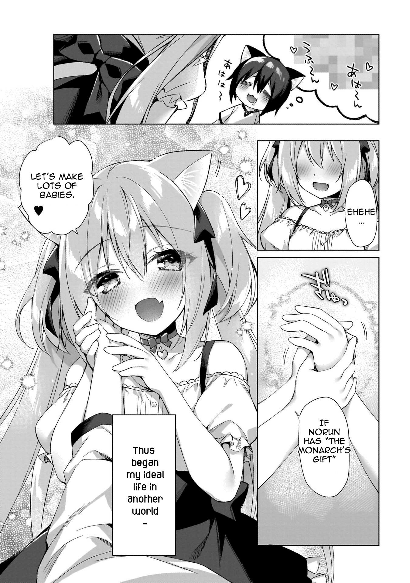 Boku No Risou No Isekai Seikatsu ~Tensei Shitara Kemomimi Musume Darake No Sekai De Harem Ni~ - Vol.1 Chapter 1: Where I've Reincarnated...