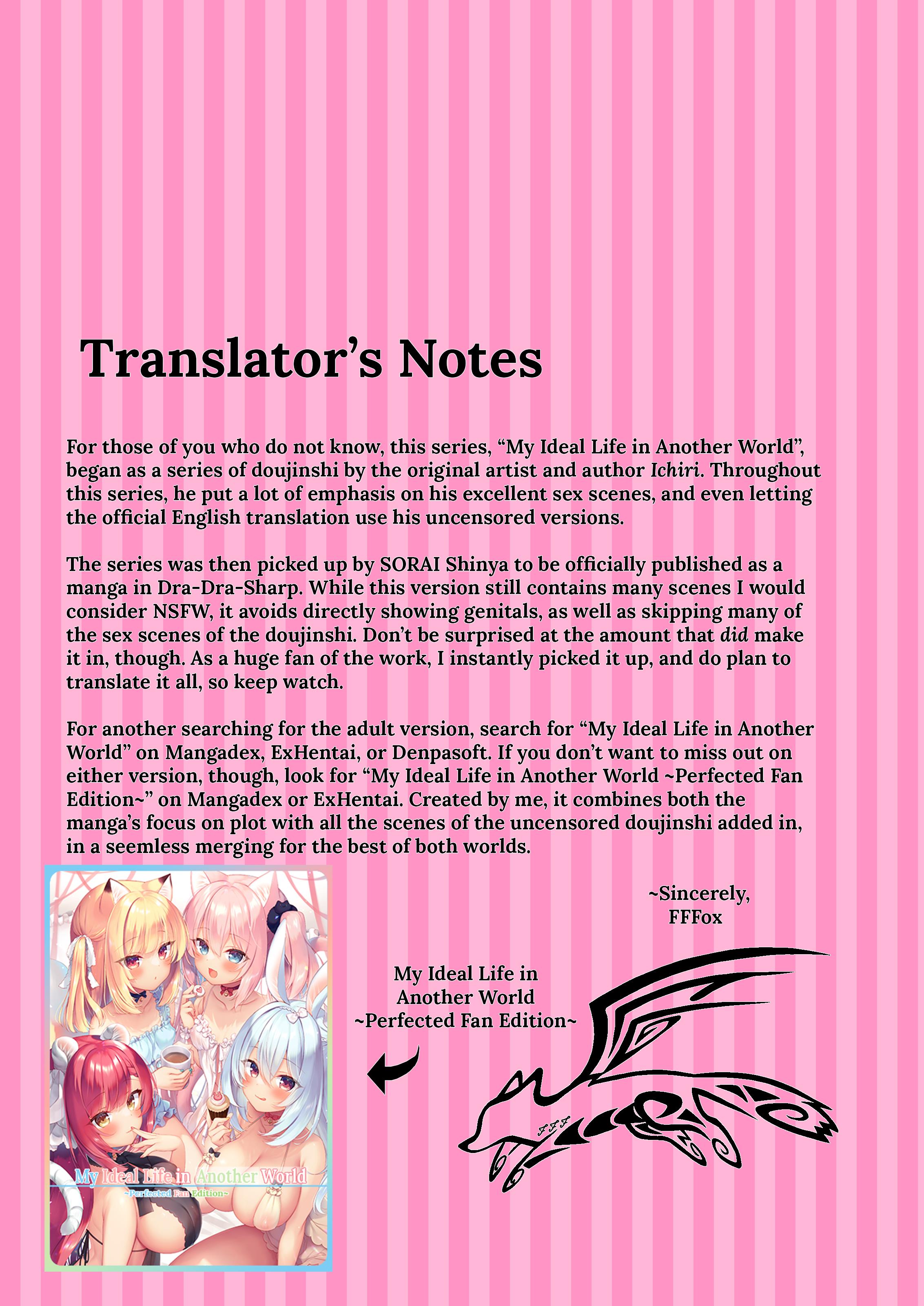 Boku No Risou No Isekai Seikatsu ~Tensei Shitara Kemomimi Musume Darake No Sekai De Harem Ni~ - Vol.1 Chapter 1: Where I've Reincarnated...