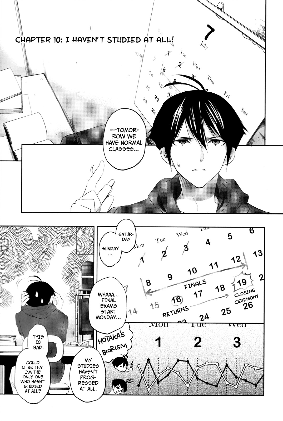 Evergreen - Vol.2 Chapter 10 : I Haven't Studied At All!