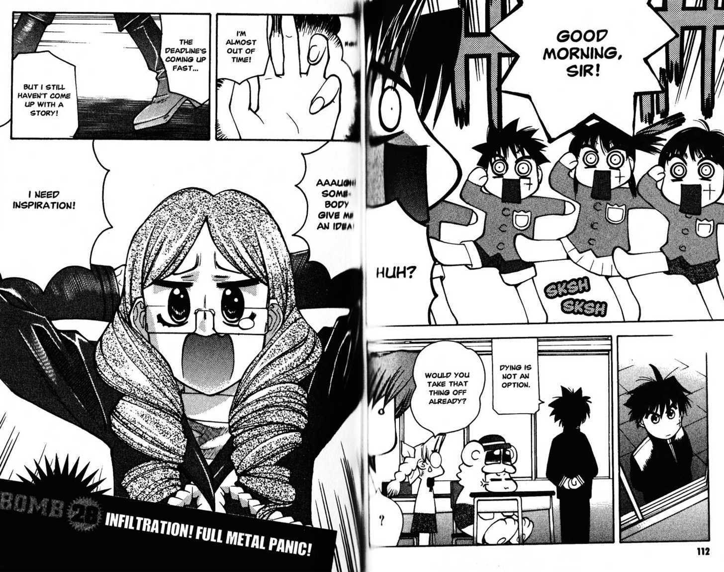 Full Metal Panic! Overload - Vol.5 Chapter 28 : Infiltration! Ful Metal Panic!