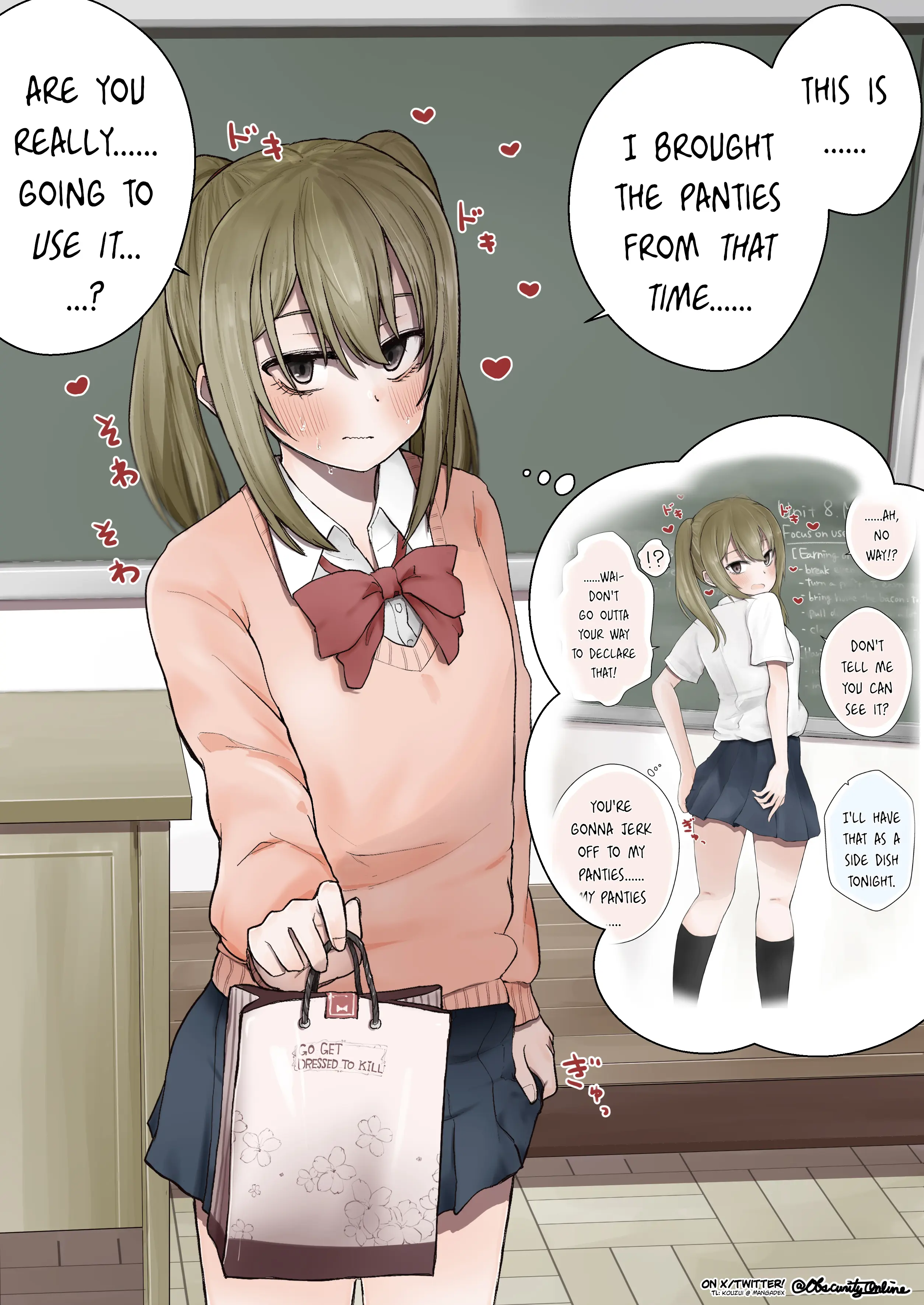 The Girl I Became Friends With After Lending Each Other H Books - Chapter 20: I Asked For Some Help And She Brought Me Her Panties