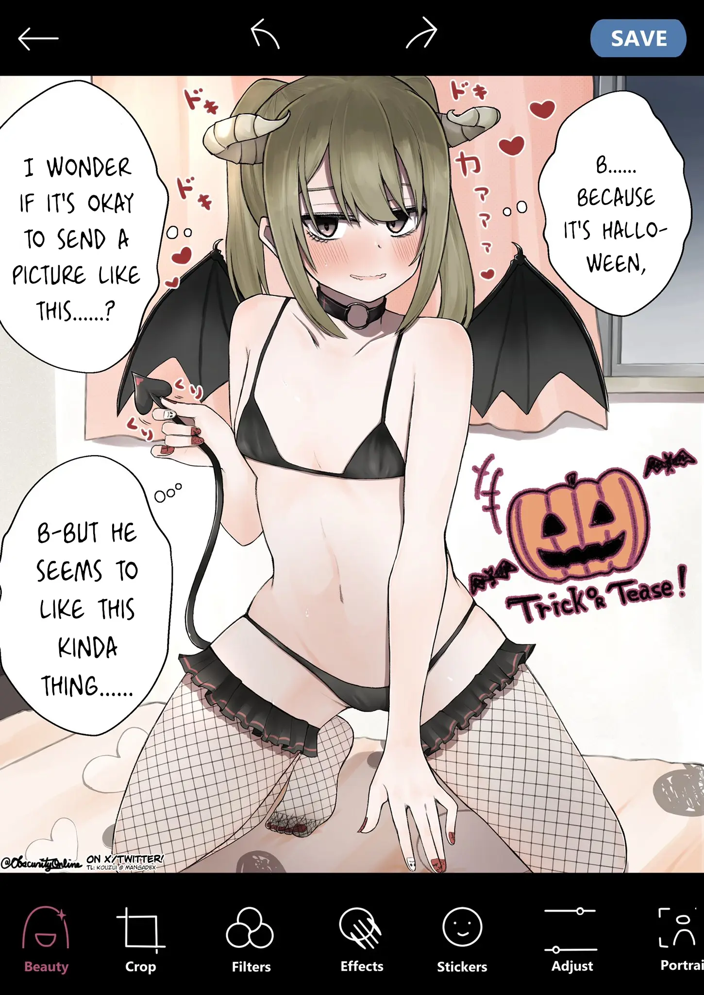 The Girl I Became Friends With After Lending Each Other H Books - Chapter 16: I Used Halloween As An Excuse To Send A Risqué Selfie