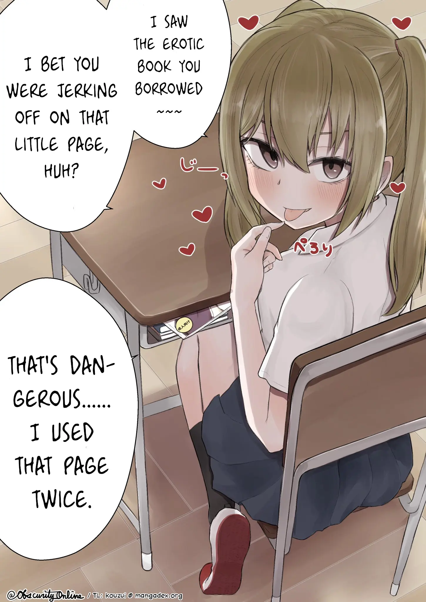 The Girl I Became Friends With After Lending Each Other H Books - Chapter 8