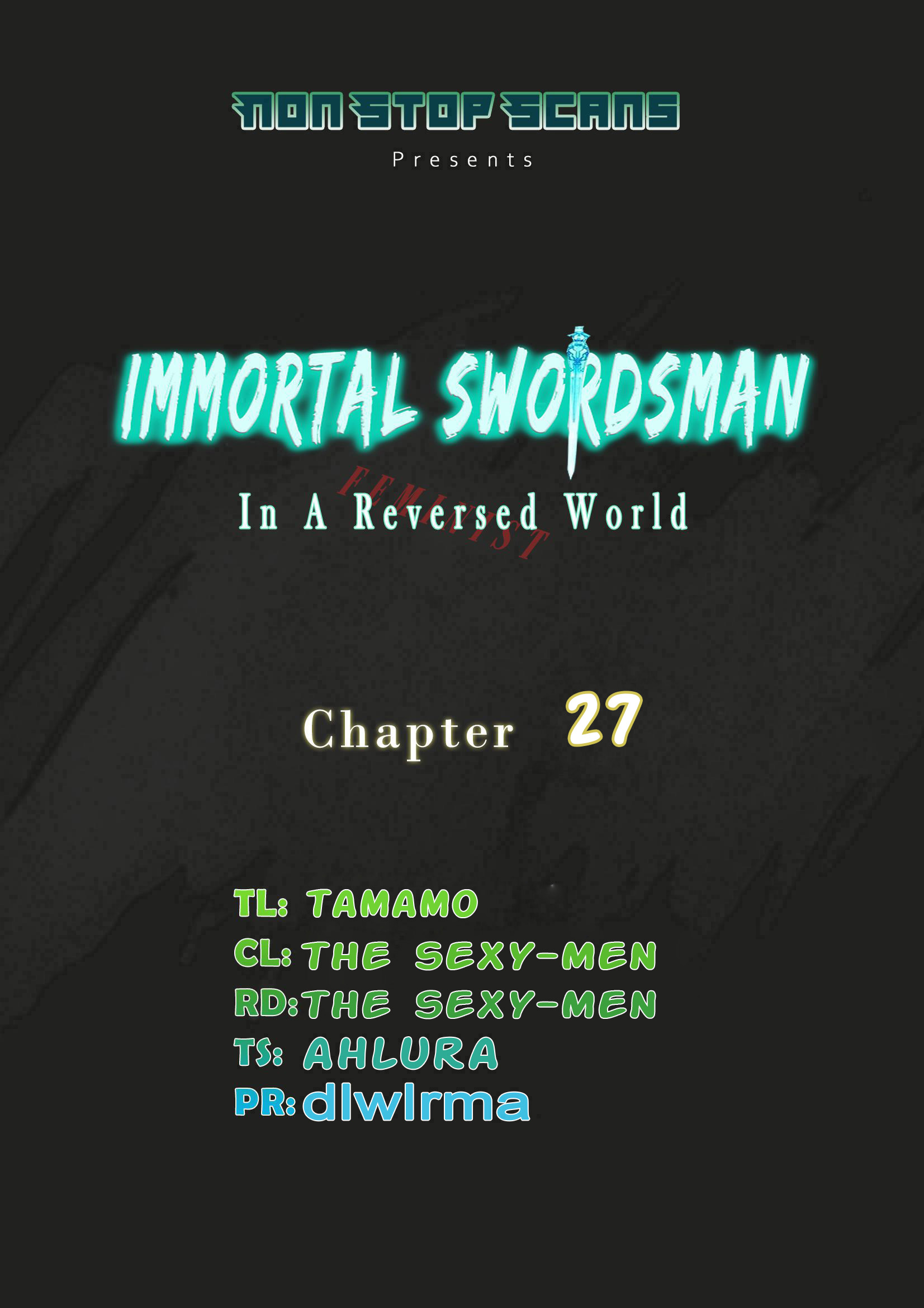 Immortal Swordsman In The Reverse World - Chapter 27