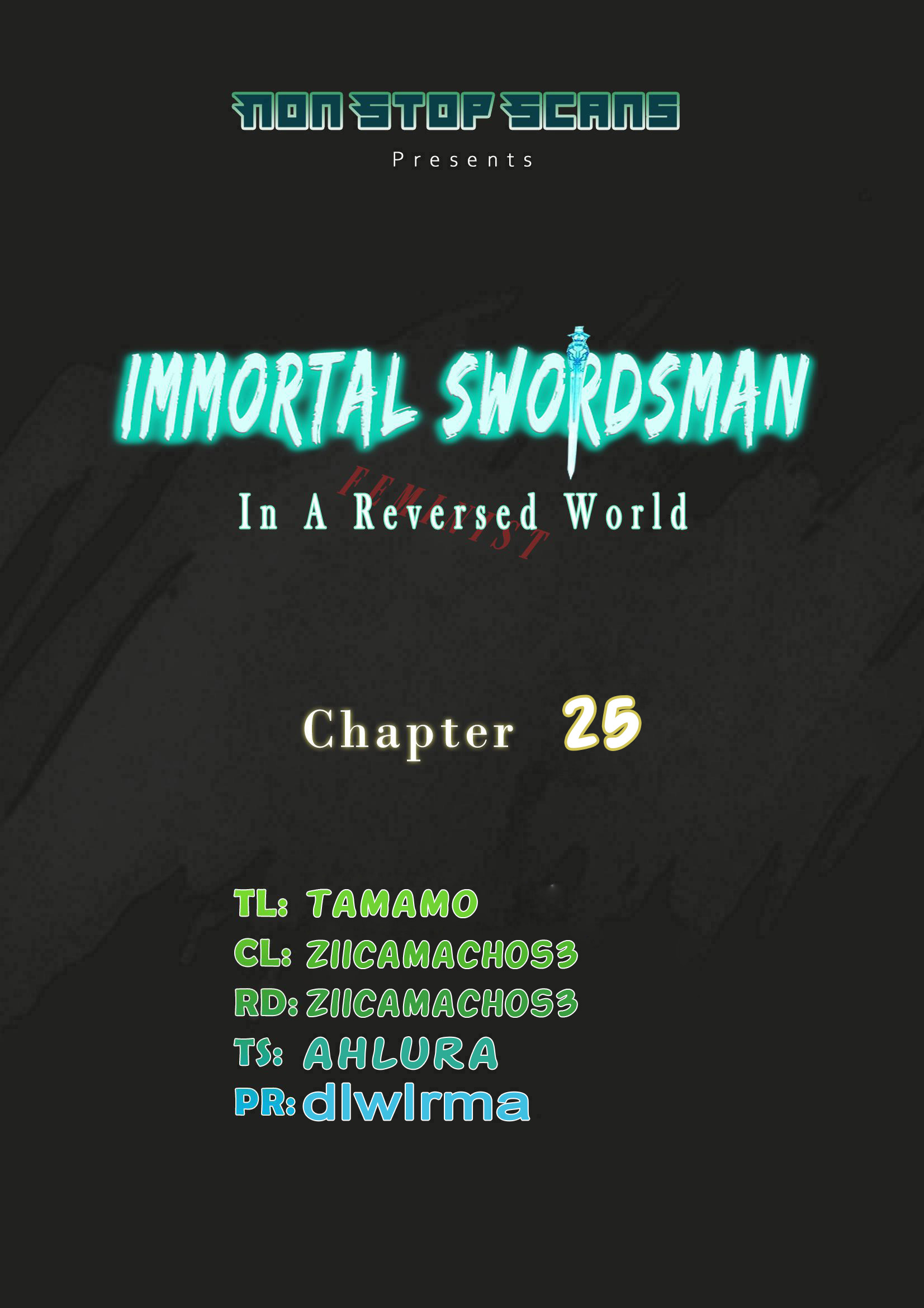 Immortal Swordsman In The Reverse World - Chapter 25