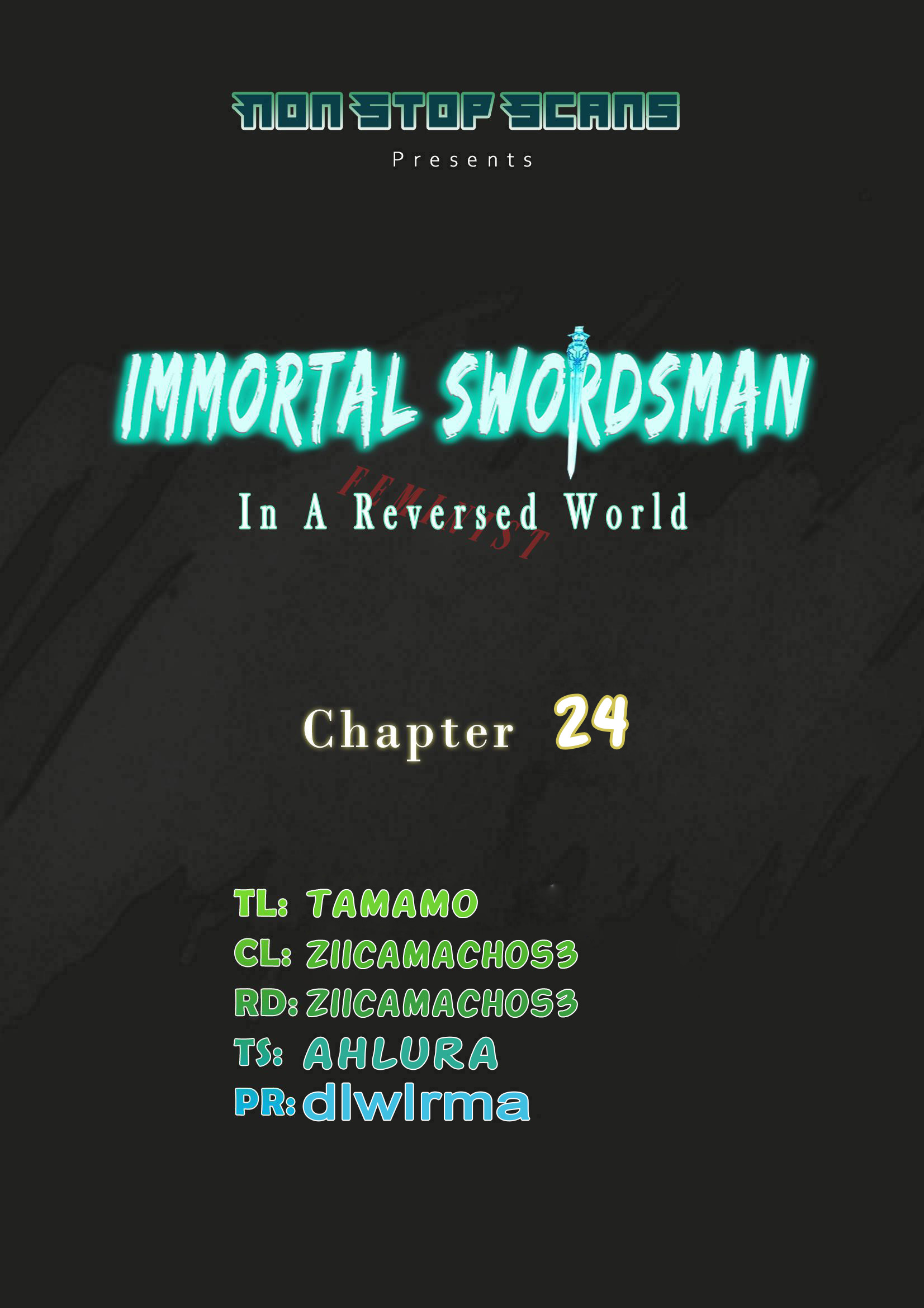 Immortal Swordsman In The Reverse World - Chapter 24