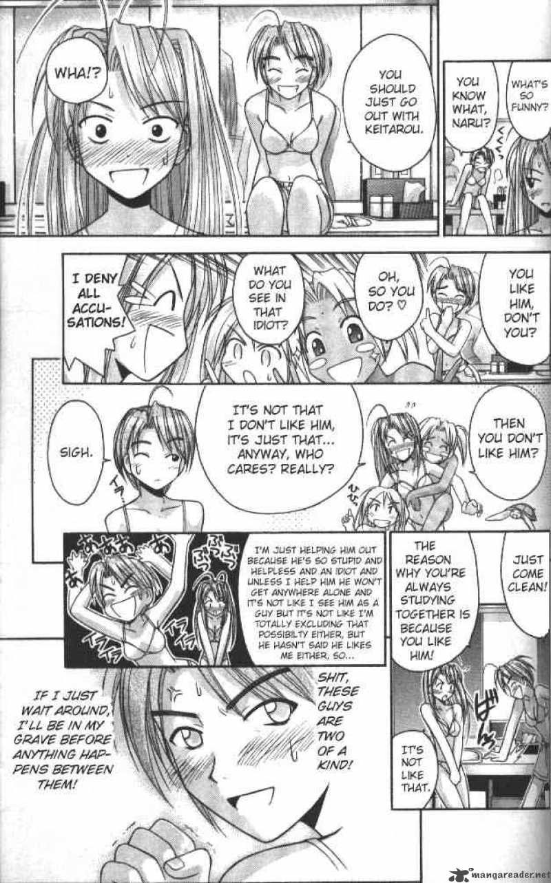 Love Hina - Chapter 42 : Somehow I Can't Become Honest