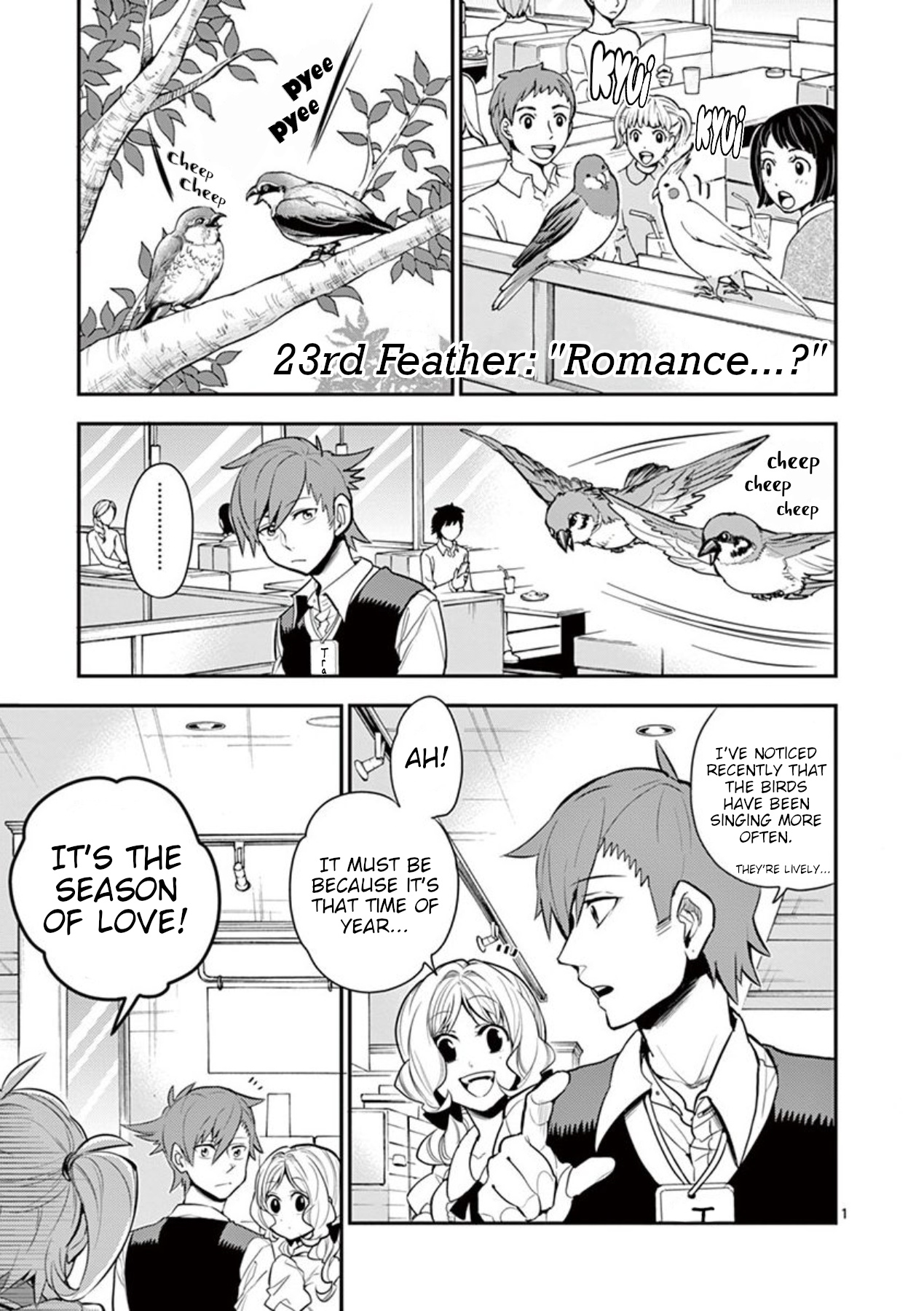 Moukin-Chan - Vol.2 Chapter 23: 23Rd Feather: Romance...?