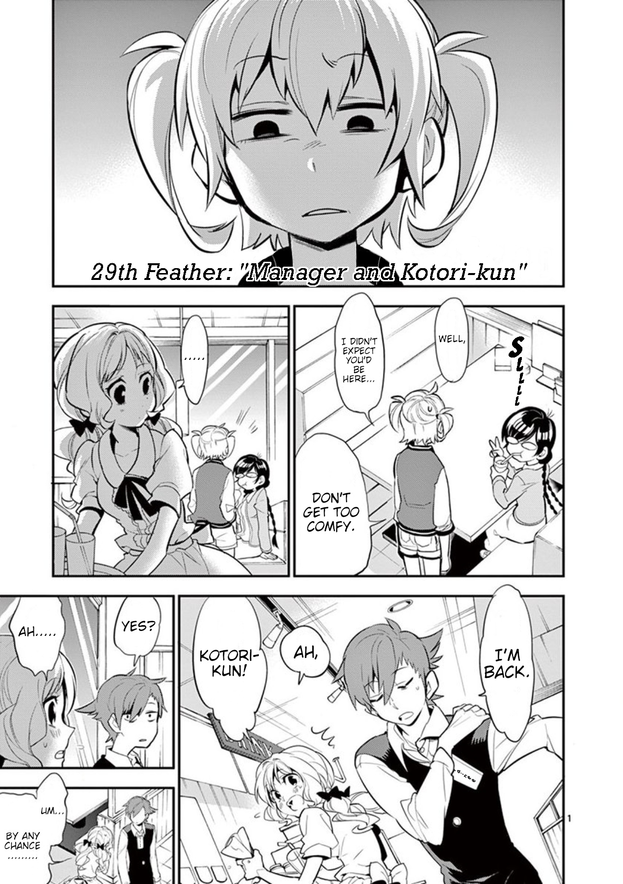 Moukin-Chan - Vol.3 Chapter 29: 29Th Feather: Manager And Kotori-Kun