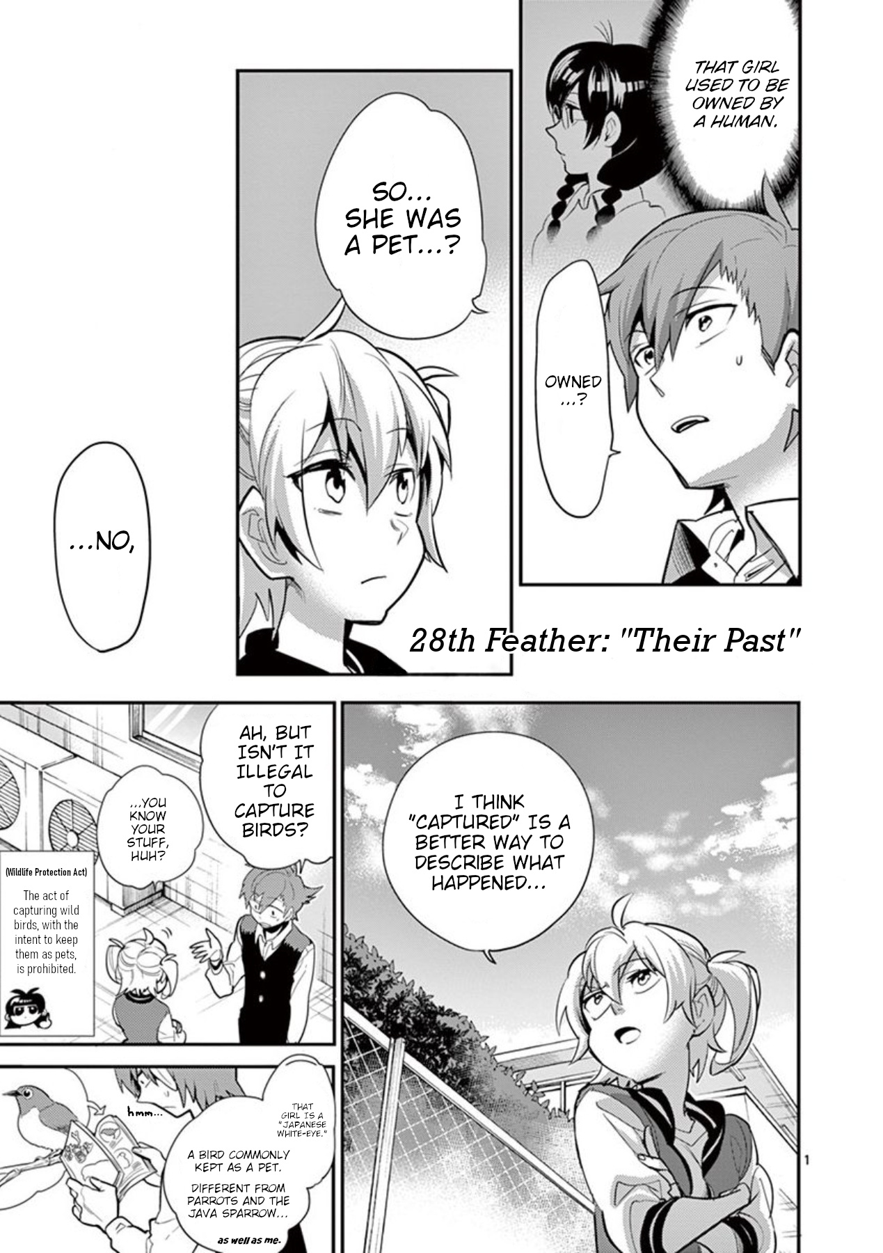 Moukin-Chan - Vol.3 Chapter 28: 28Th Feather: Their Past