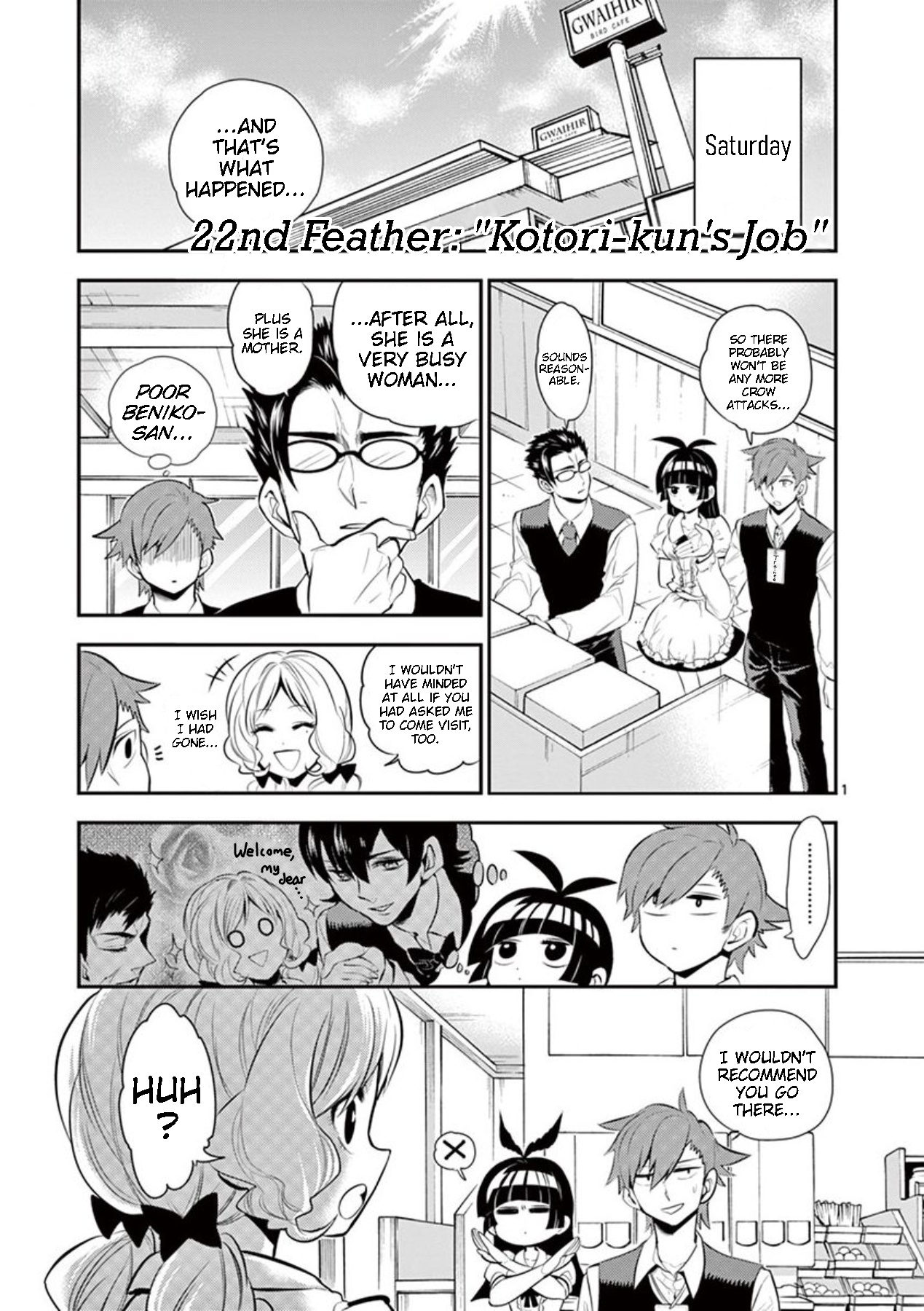 Moukin-Chan - Vol.2 Chapter 22: 22Nd Feather: Kotori-Kun's Job