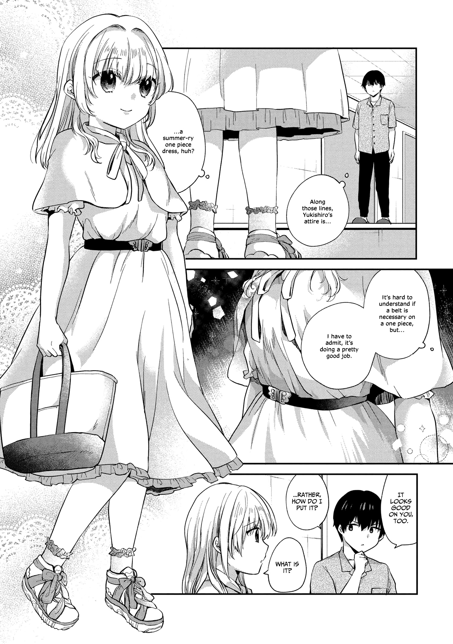 Omiai Shitakunakatta Node, Murinandai Na Jouken Wo Tsuketara Doukyuusei Ga Kita Ken Ni Tsuite - Chapter 6.1: "takasegawa" Yuzuru And Yukishiro Alisa (1)