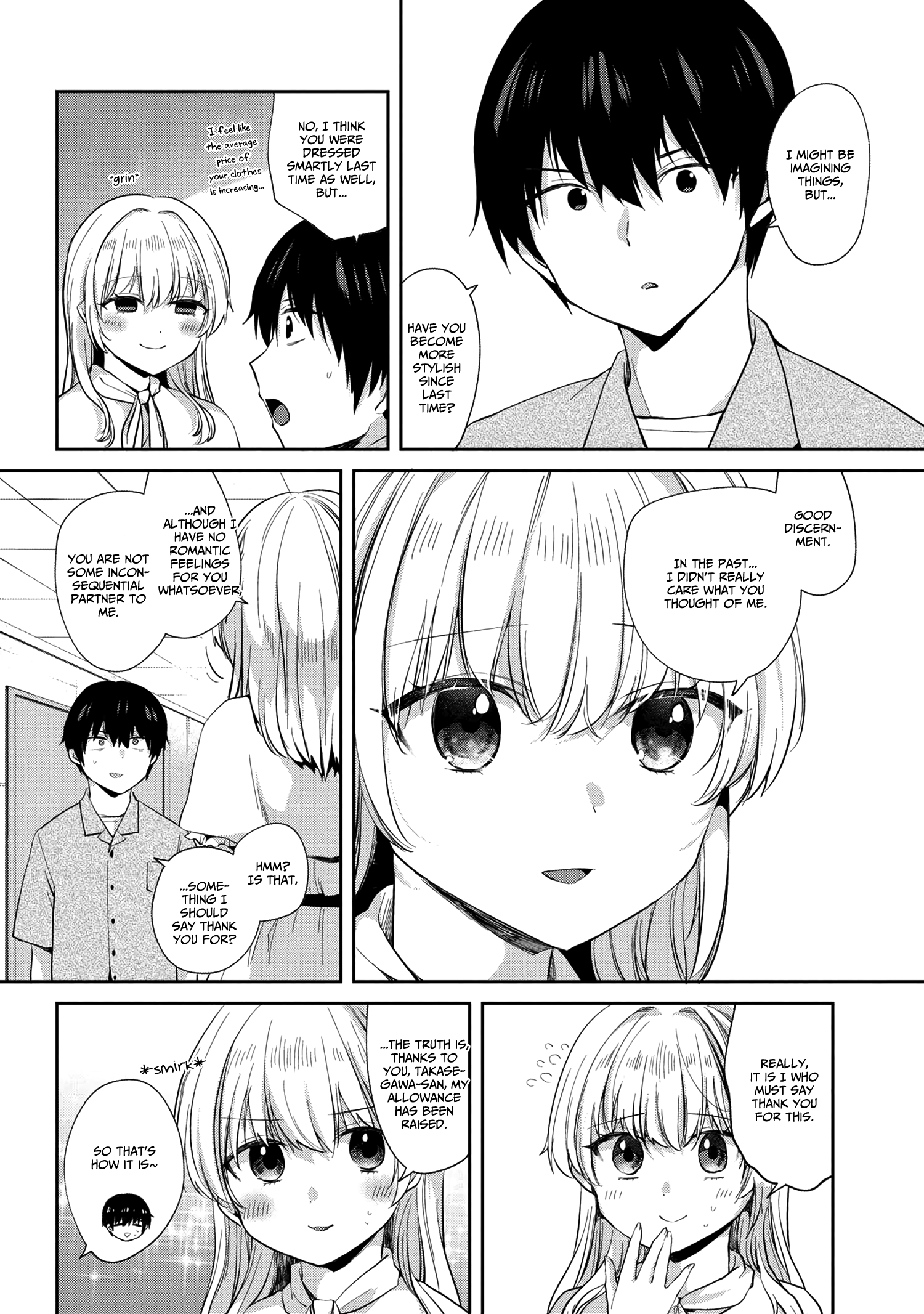 Omiai Shitakunakatta Node, Murinandai Na Jouken Wo Tsuketara Doukyuusei Ga Kita Ken Ni Tsuite - Chapter 6.1: "takasegawa" Yuzuru And Yukishiro Alisa (1)