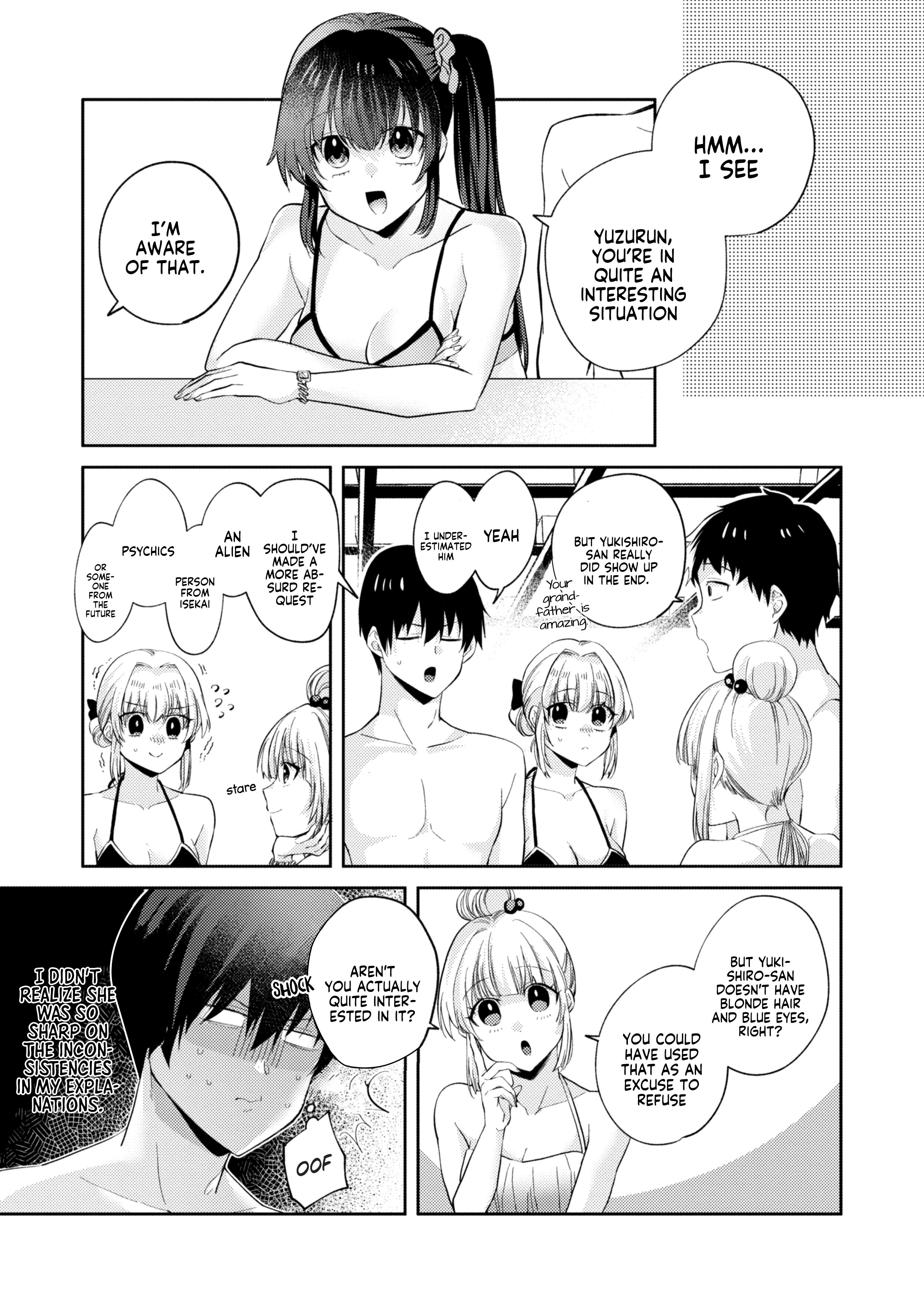 Omiai Shitakunakatta Node, Murinandai Na Jouken Wo Tsuketara Doukyuusei Ga Kita Ken Ni Tsuite - Chapter 10.4: Pool Date With My 'fiancé' - Part 4