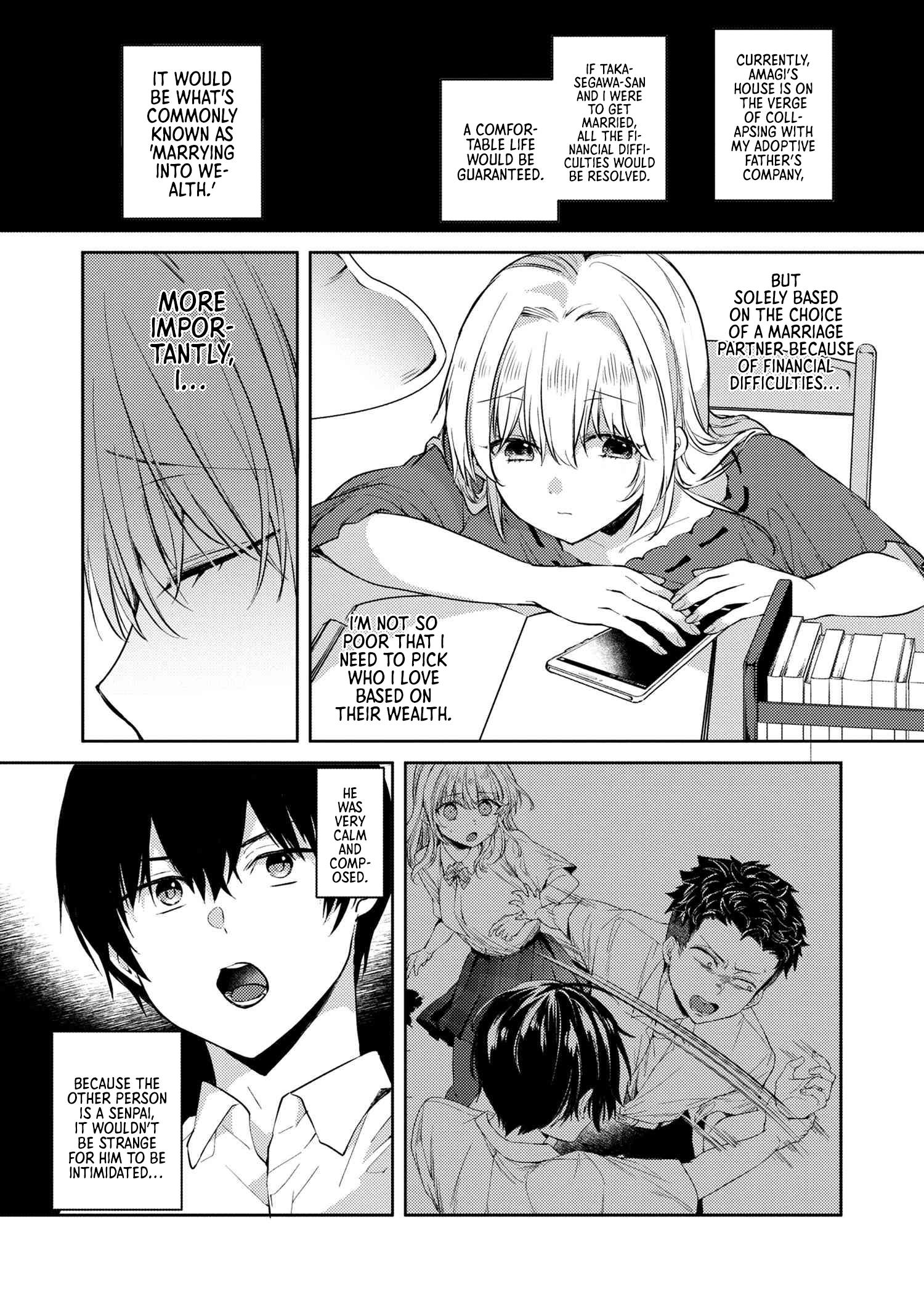 Omiai Shitakunakatta Node, Murinandai Na Jouken Wo Tsuketara Doukyuusei Ga Kita Ken Ni Tsuite - Chapter 8.2: "takasegawa" Yuzuru And Yukishiro Arisa (3) - Part 1