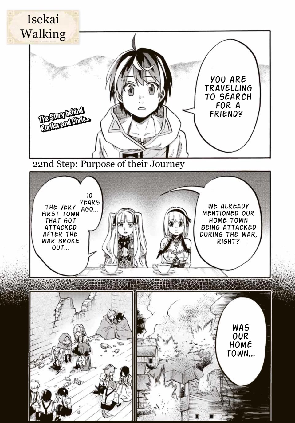 Isekai Walking - Chapter 22: The Story Behind Rurika And Chris