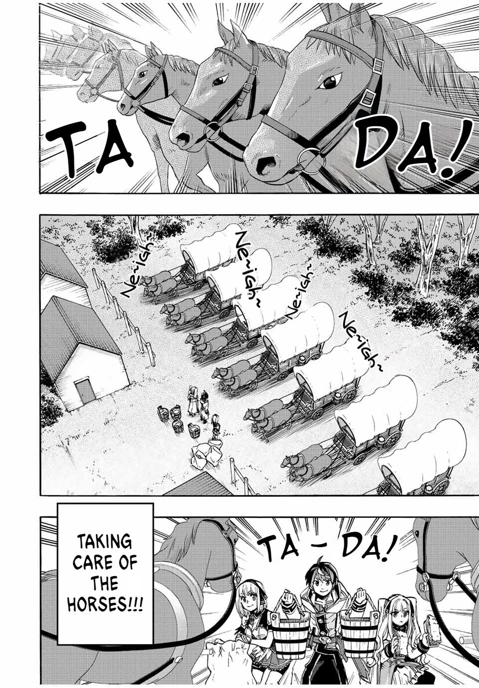 Isekai Walking - Chapter 26: Having Fun With Horses