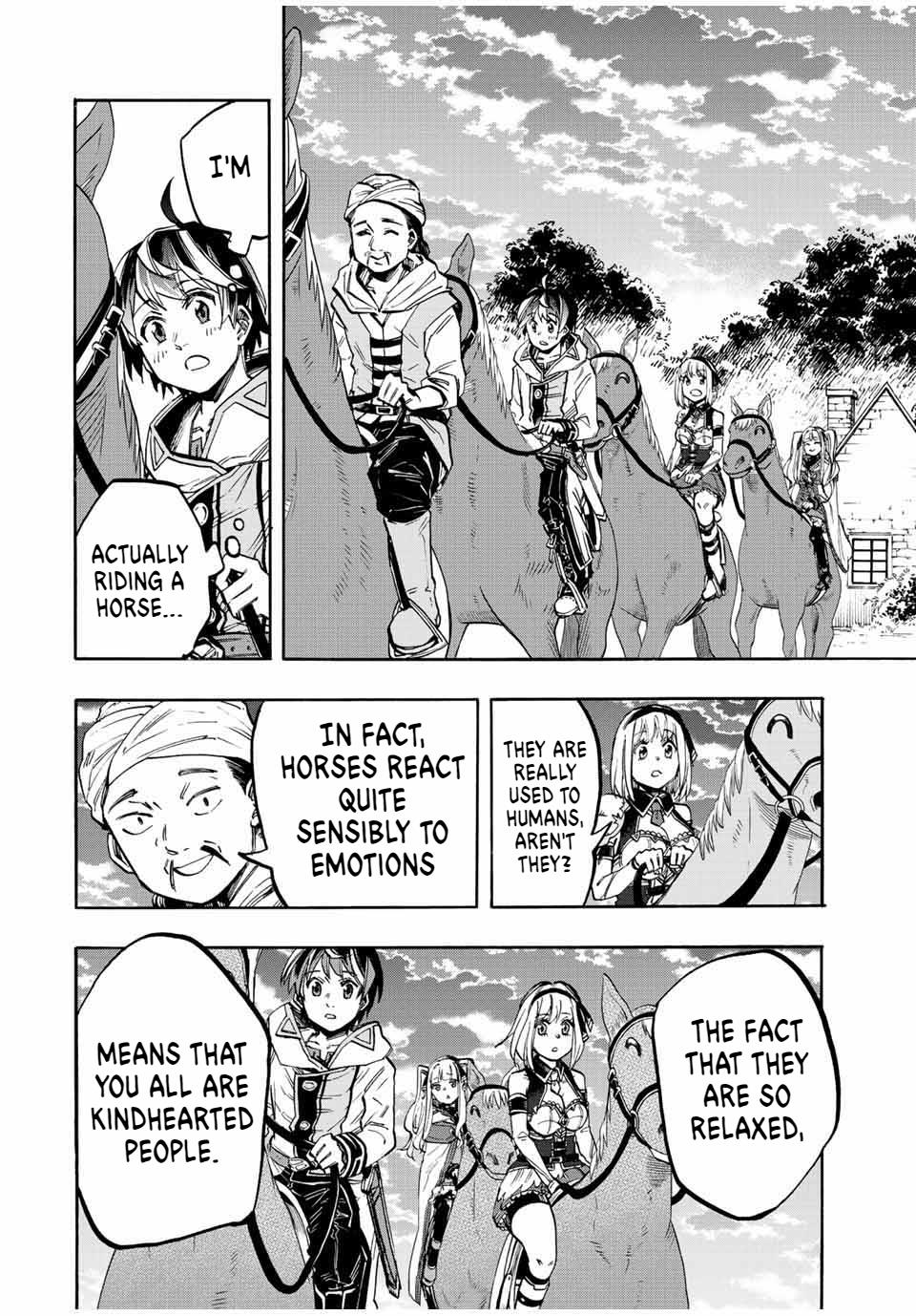 Isekai Walking - Chapter 26: Having Fun With Horses