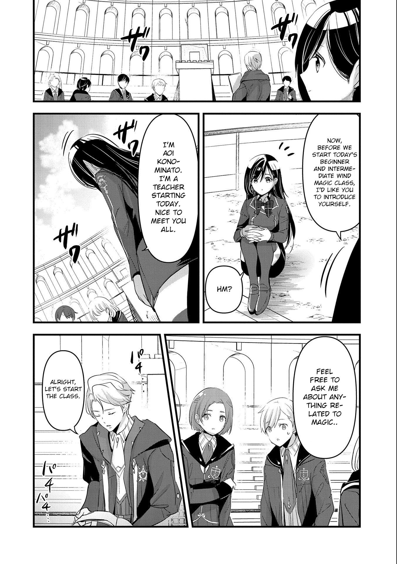 Isekai Ten'i Shite Kyoushi Ni Natta Ga, Majo To Osorerareteiru Ken - Aoi-Sensei No Gakuen Funtou Nisshi - Vol.1 Chapter 4