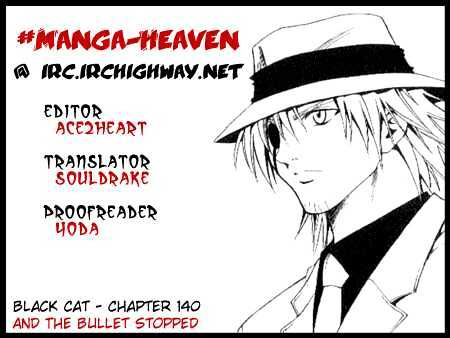 Black Cat - Vol.15 Chapter 140 : And The Bullet Stopped!