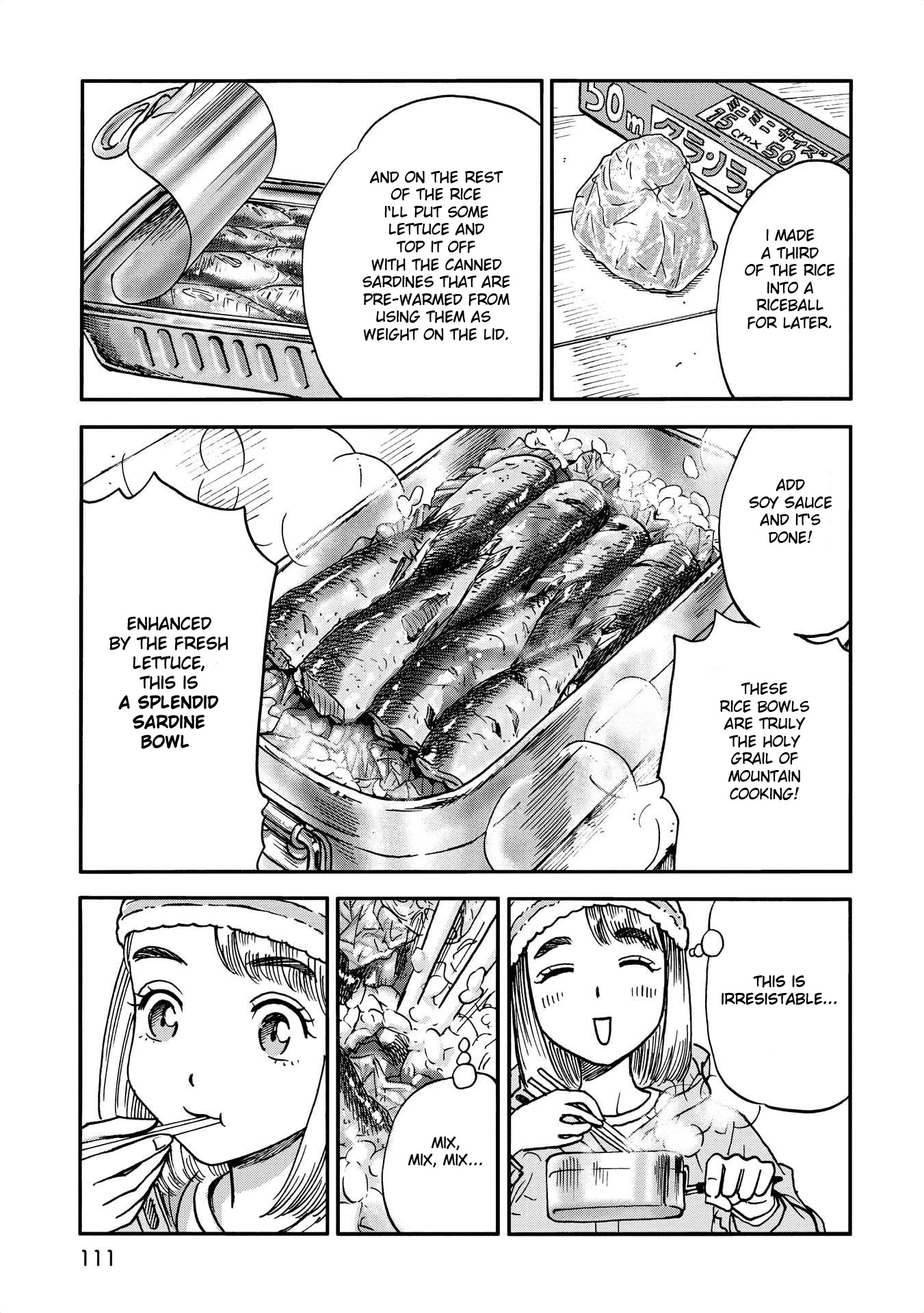 Yama To Shokuyoku To Watashi - Chapter 11: Freshly Cooked Sardine Rice Bowl