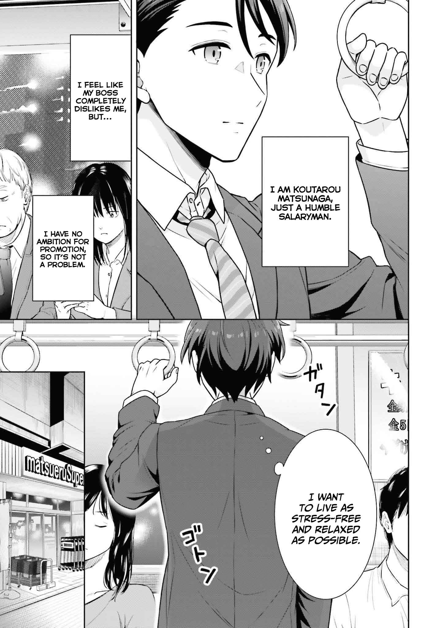 Gokinjo Jk Isezaki-San Wa Isekaigaeri No Daiseijo - Vol.1 Chapter 1: A Thirty-Something And A Jk