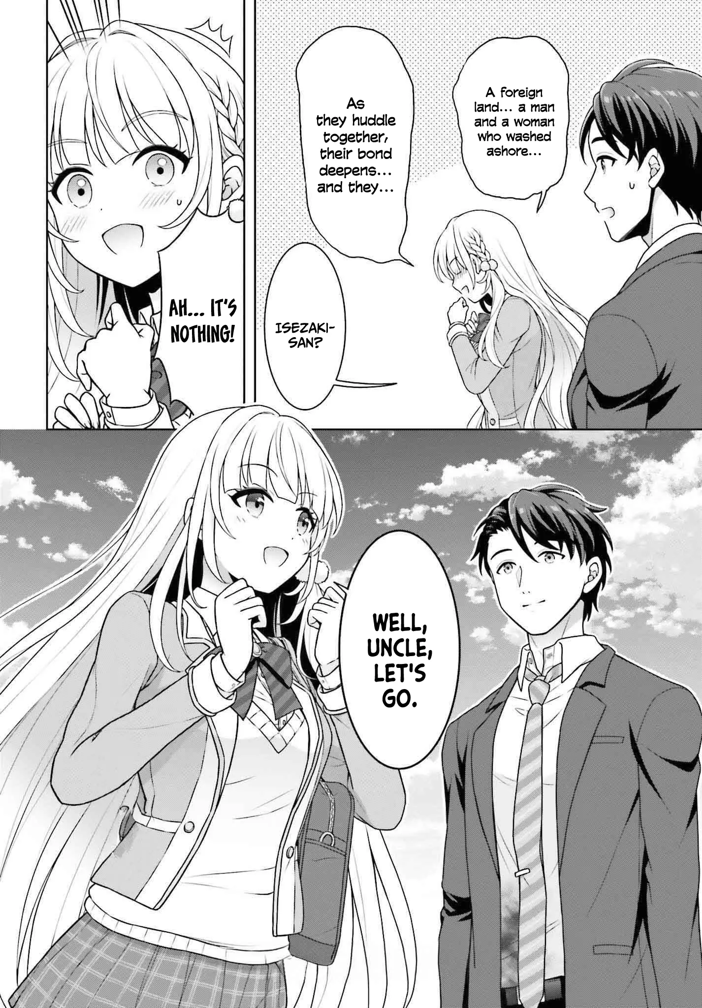 Gokinjo Jk Isezaki-San Wa Isekaigaeri No Daiseijo - Vol.1 Chapter 1: A Thirty-Something And A Jk