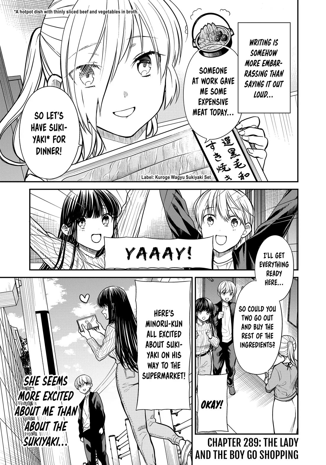 The Story Of An Onee-San Who Wants To Keep A High School Boy - Chapter 289