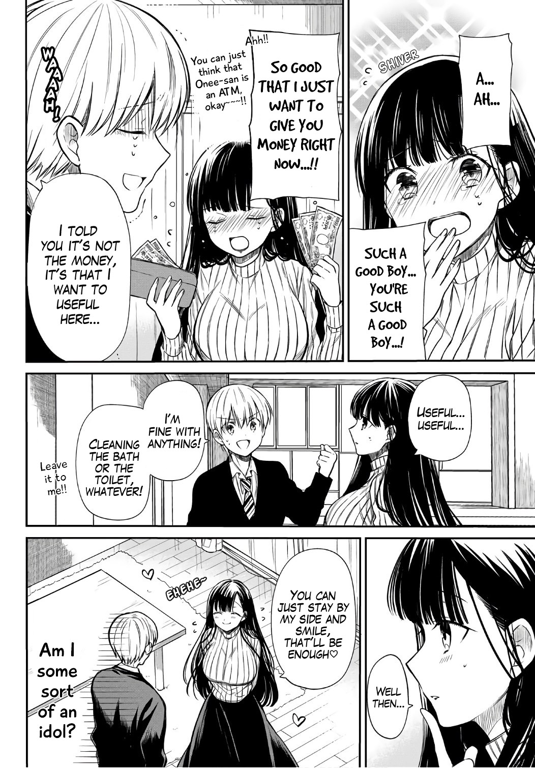 The Story Of An Onee-San Who Wants To Keep A High School Boy - Chapter 18: Just Smile