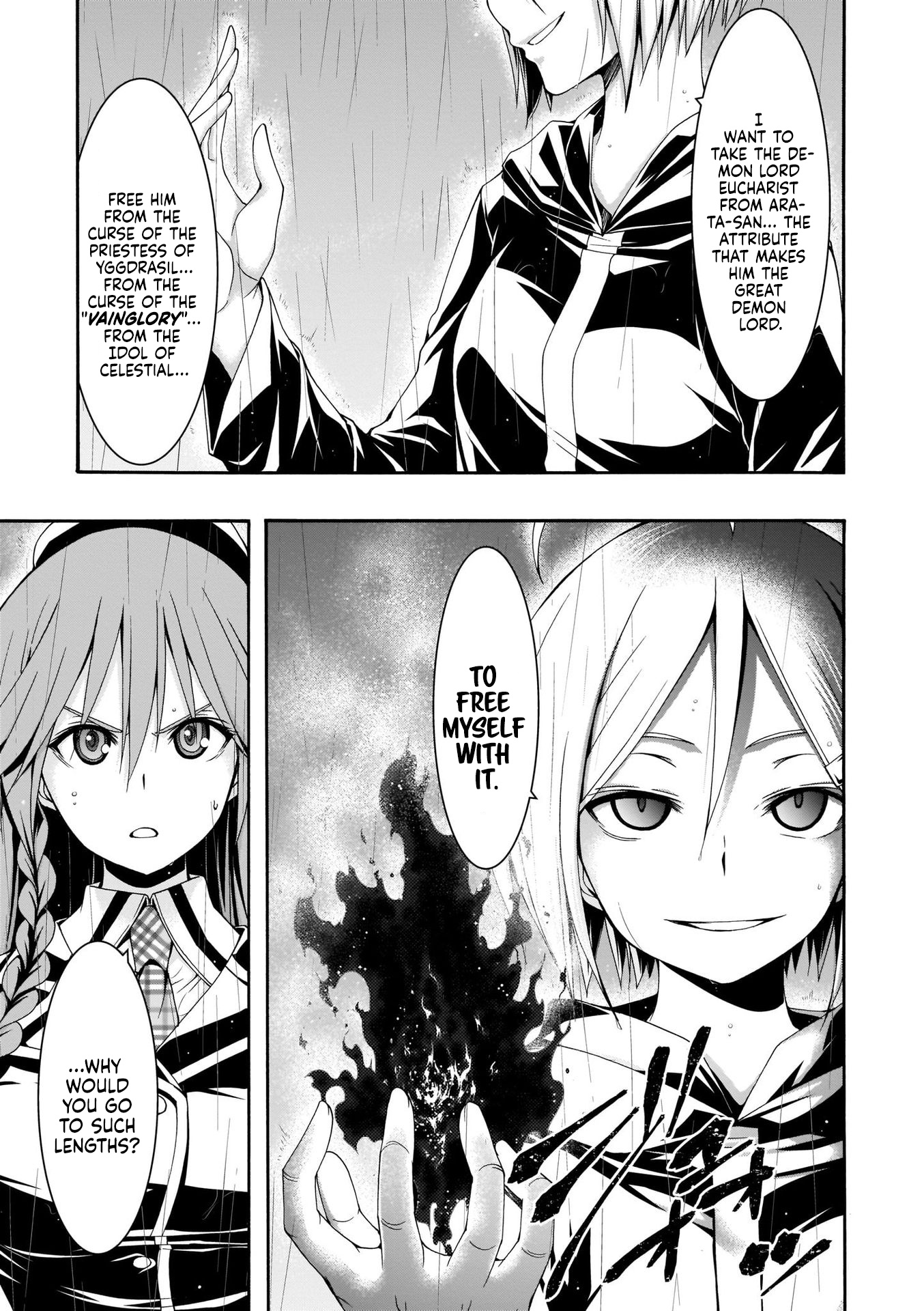 Trinity Seven: 7-Nin No Mahoutsukai - Vol.23 Chapter 105: Silent Day &Amp; Clouding Lady