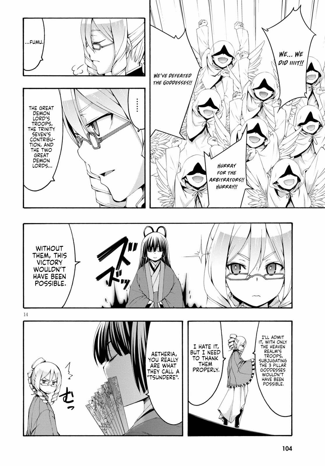 Trinity Seven: 7-Nin No Mahoutsukai - Chapter 122