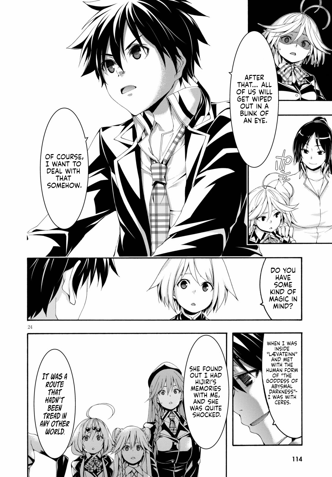 Trinity Seven: 7-Nin No Mahoutsukai - Chapter 122