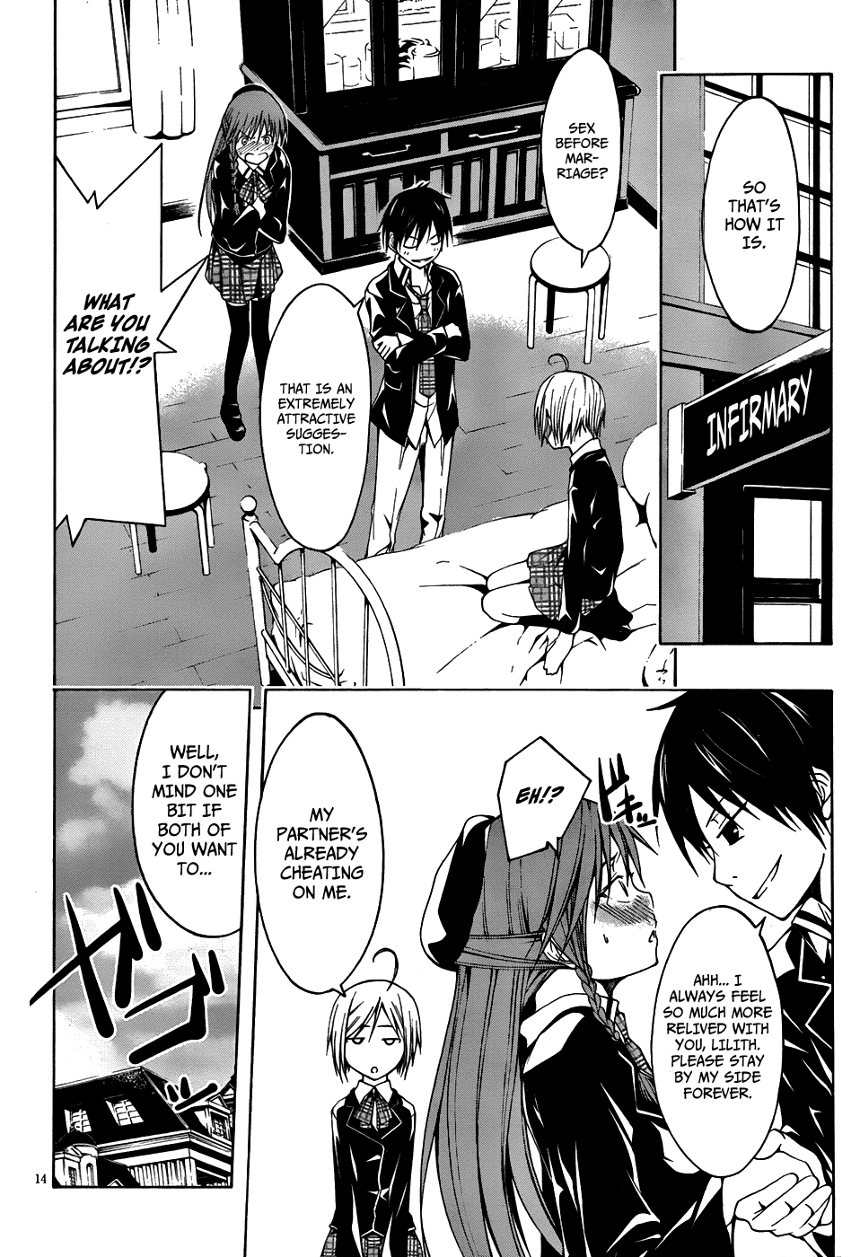 Trinity Seven: 7-Nin No Mahoutsukai - Vol.1 Chapter 3: Magus & Nil Magic