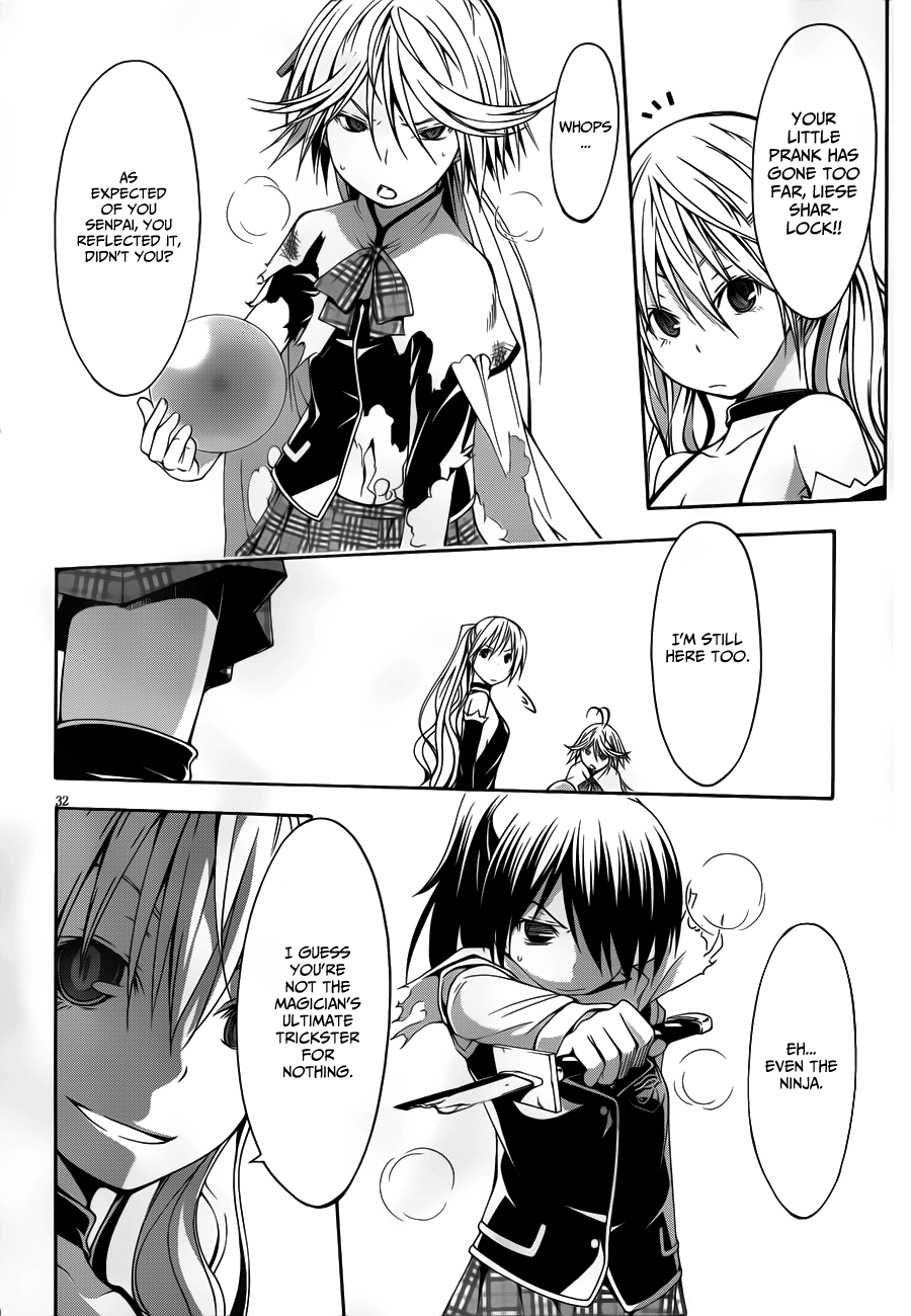 Trinity Seven: 7-Nin No Mahoutsukai - Vol.3 Chapter 12: Top Security & Trickster