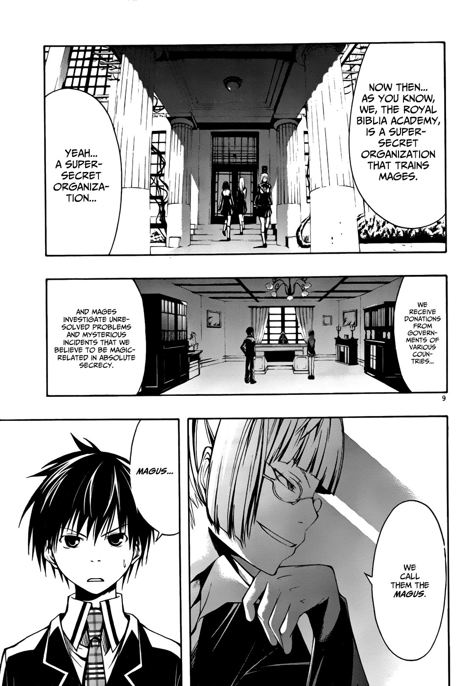 Trinity Seven: 7-Nin No Mahoutsukai - Vol.1 Chapter 1: Night Lesson & Prison Lock