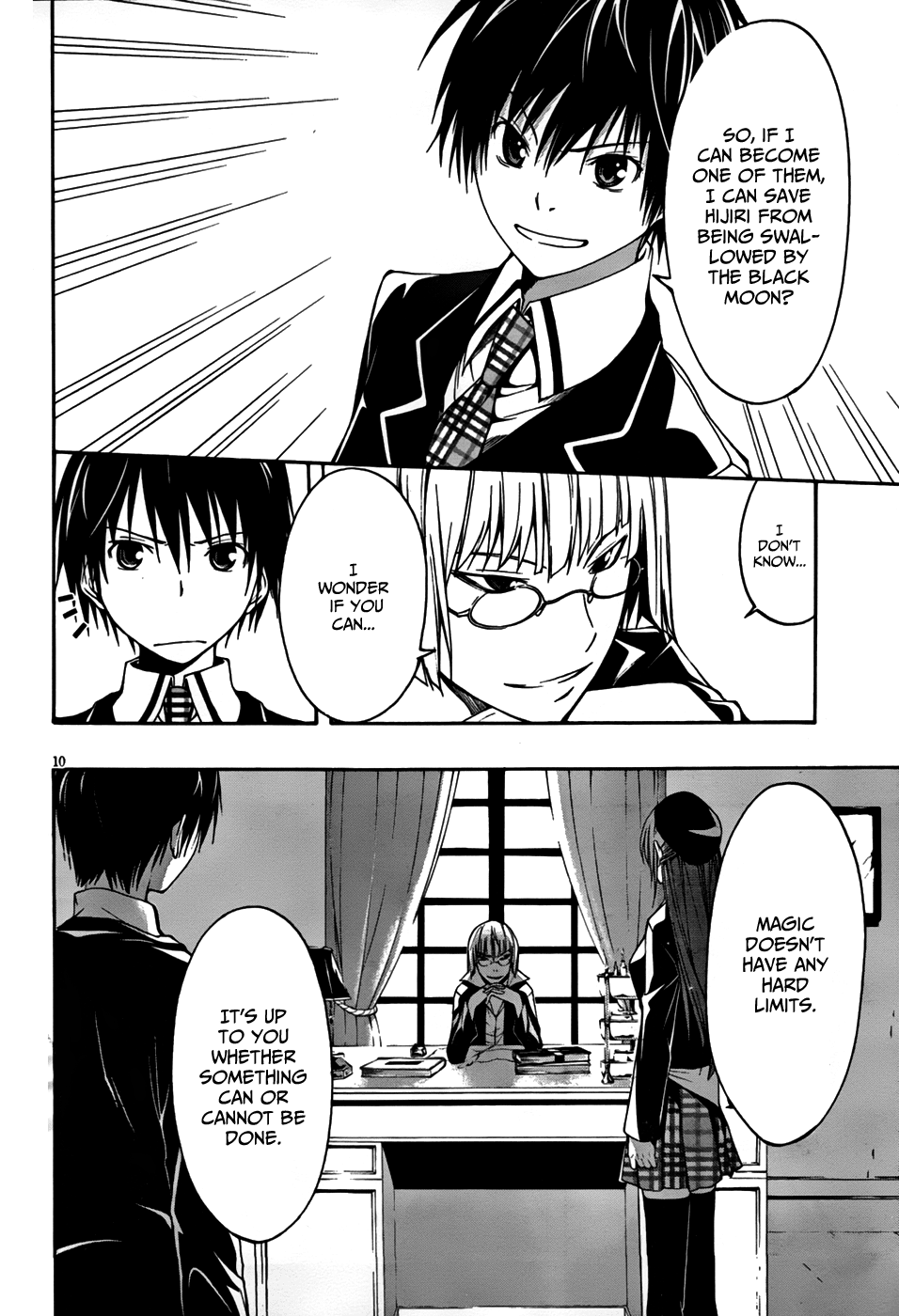 Trinity Seven: 7-Nin No Mahoutsukai - Vol.1 Chapter 1: Night Lesson & Prison Lock