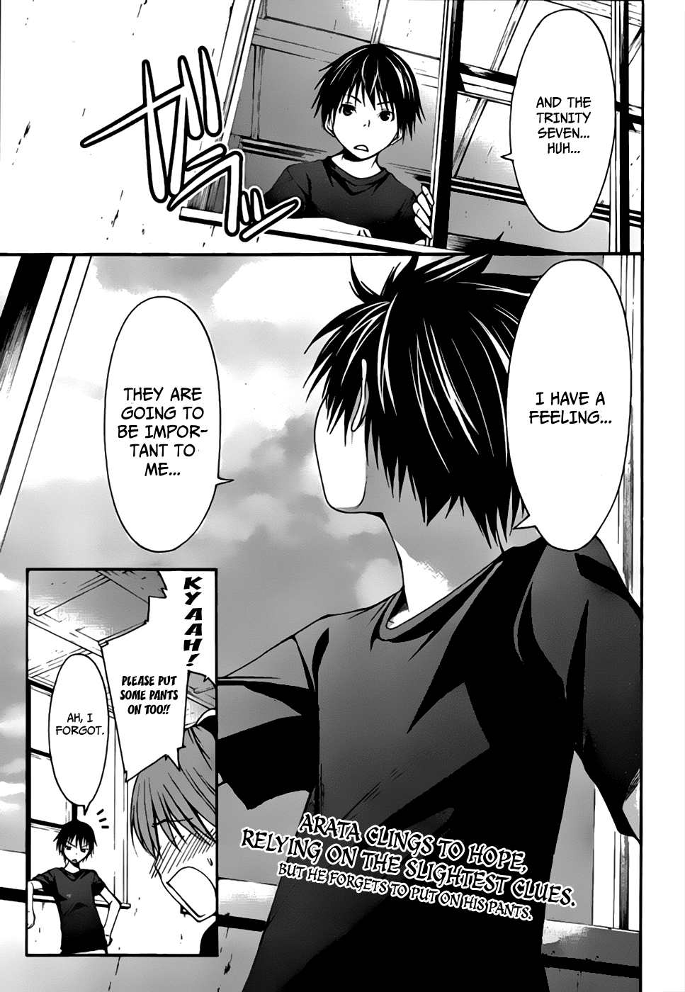 Trinity Seven: 7-Nin No Mahoutsukai - Vol.1 Chapter 1: Night Lesson & Prison Lock