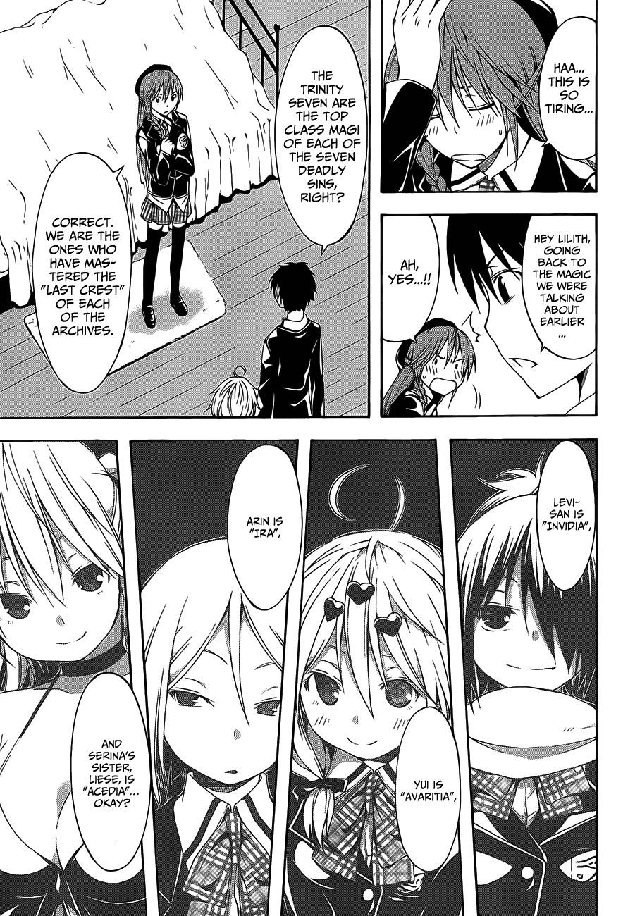 Trinity Seven: 7-Nin No Mahoutsukai - Vol.5 Chapter 18: Second Security & Dimension Trouble