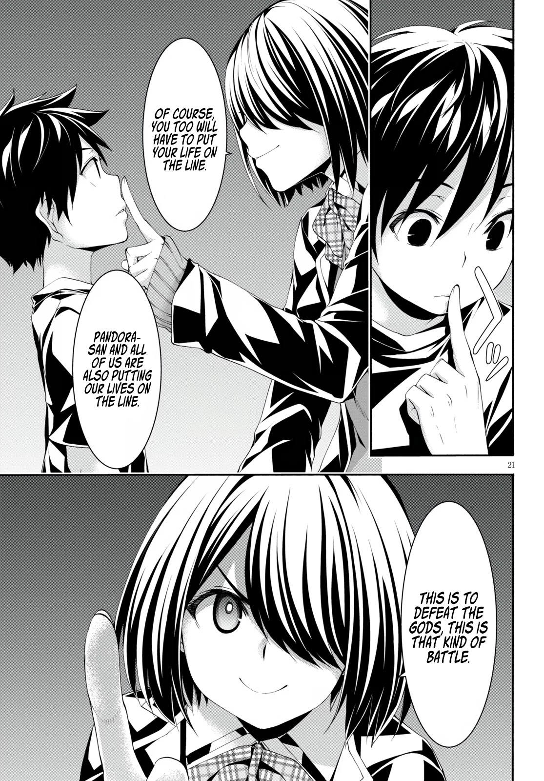 Trinity Seven: 7-Nin No Mahoutsukai - Chapter 128