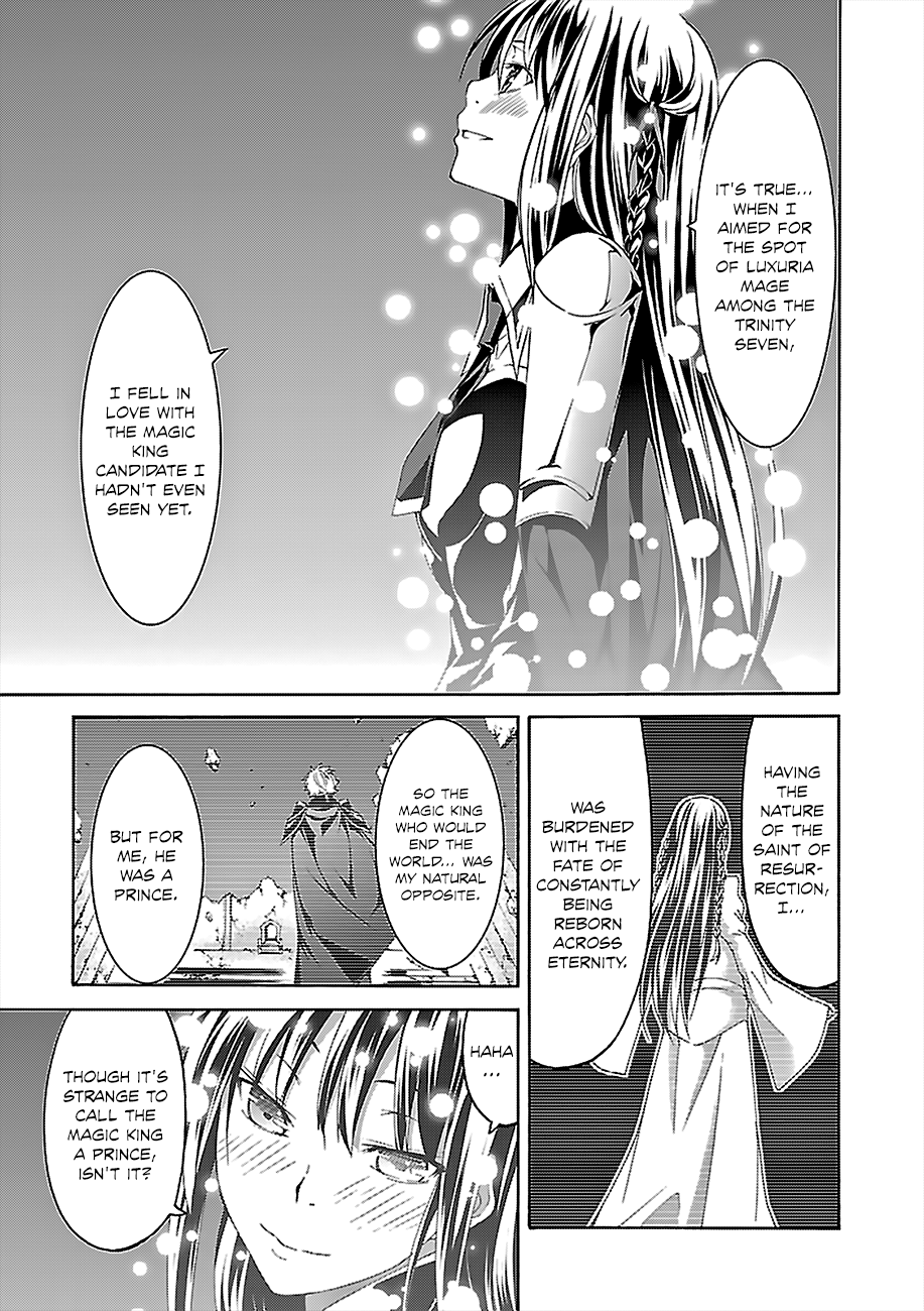 Trinity Seven: 7-Nin No Mahoutsukai - Vol.13 Chapter 56: Pure Emotion And King's Return